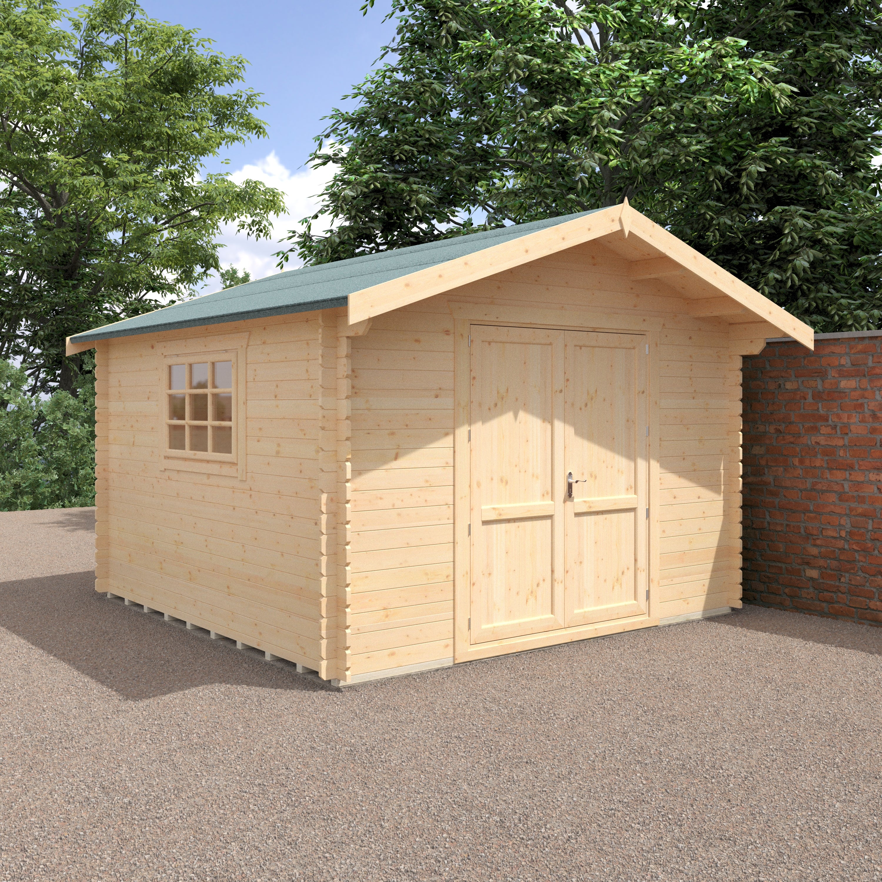 THE MARLBOROUGH 28mm Log Cabin