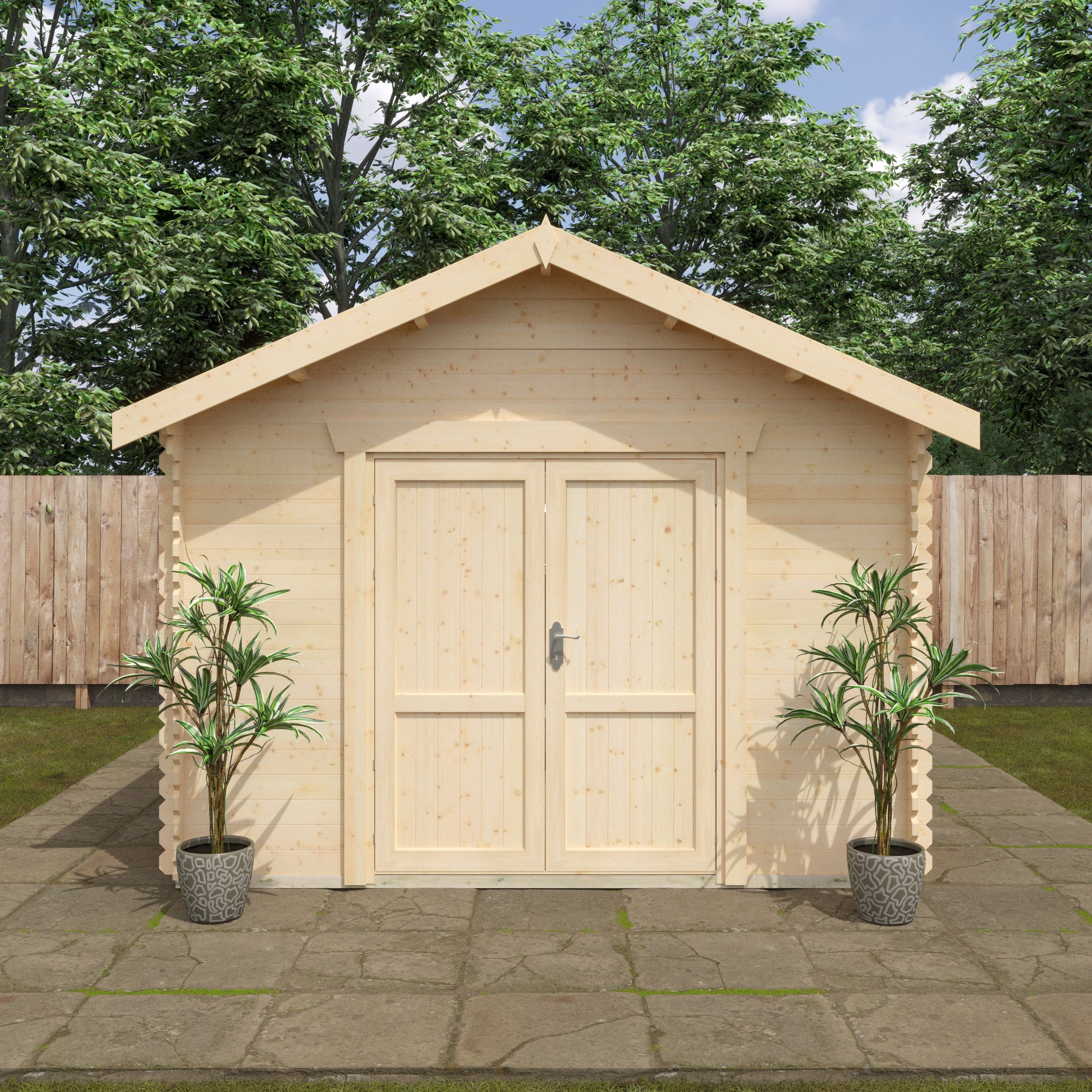 THE MARLBOROUGH 28mm Log Cabin