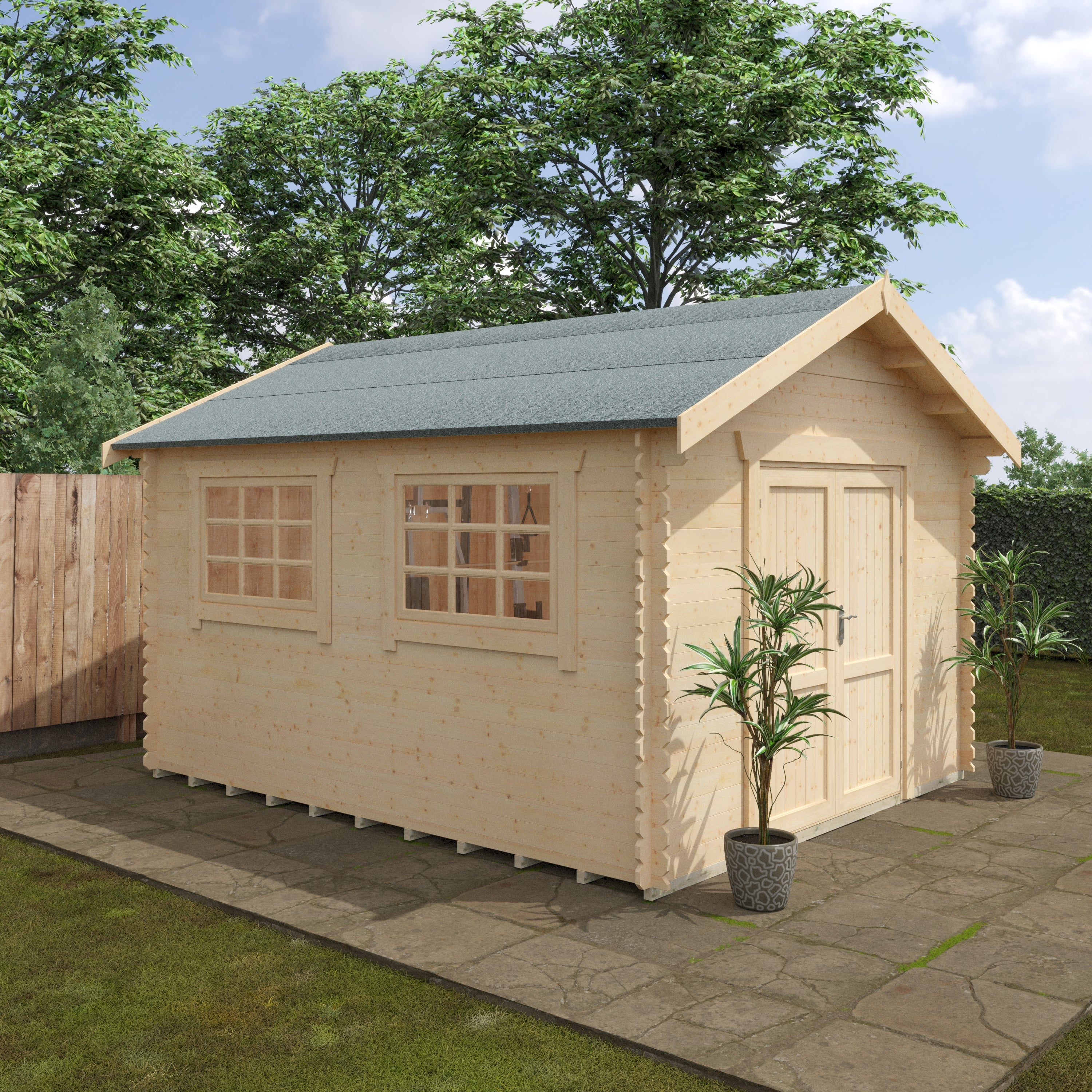 THE MARLBOROUGH 28mm Log Cabin