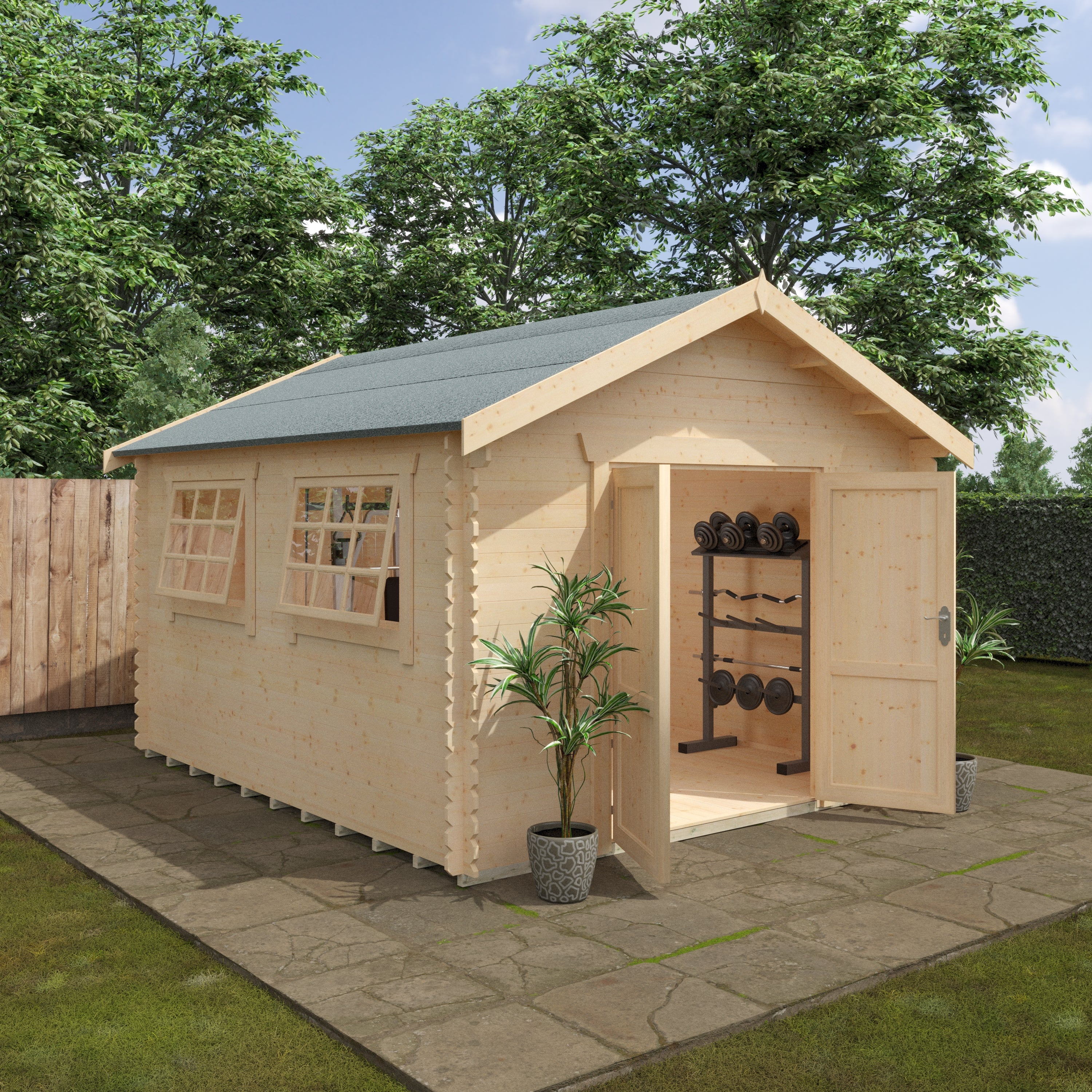 THE MARLBOROUGH 28mm Log Cabin