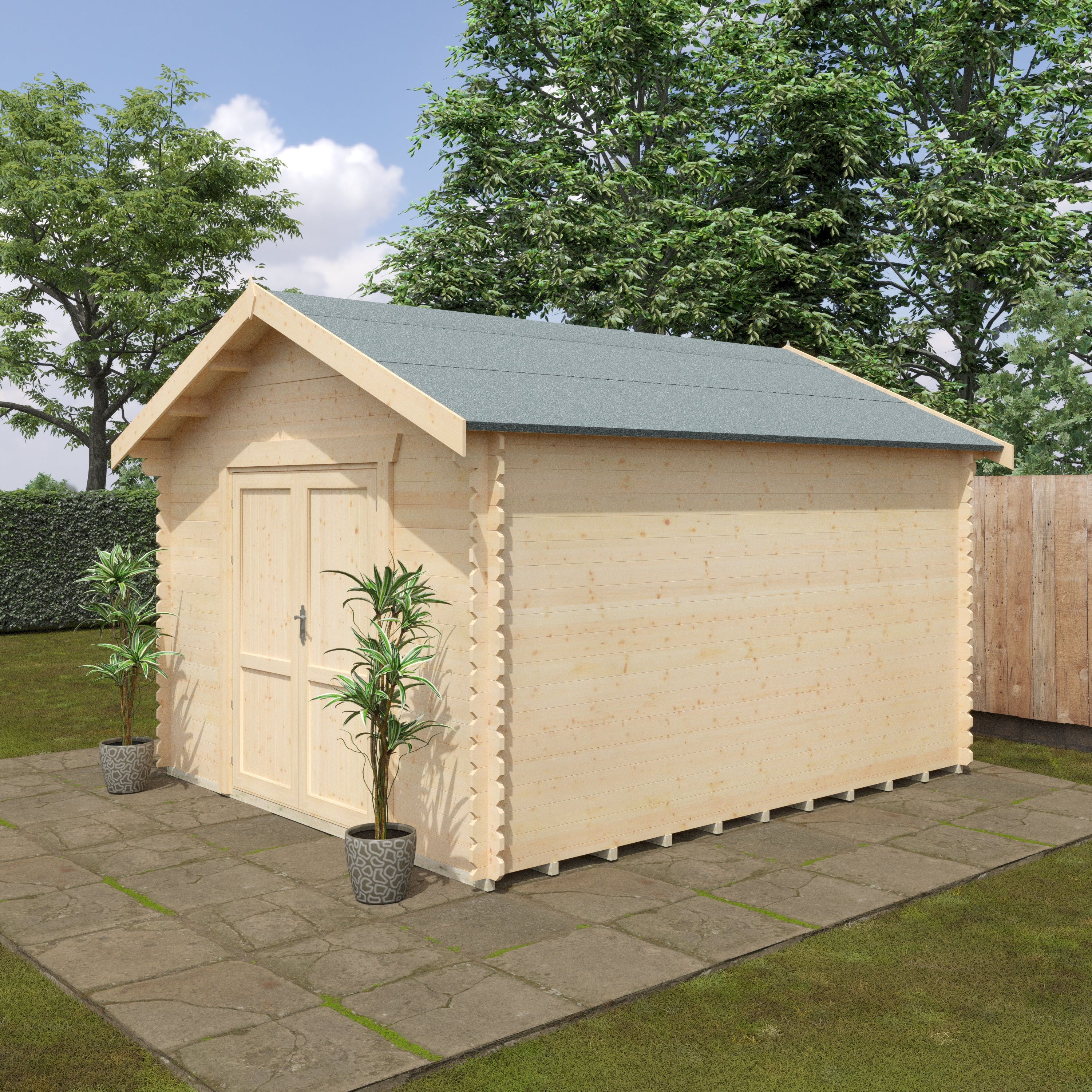 THE MARLBOROUGH 28mm Log Cabin
