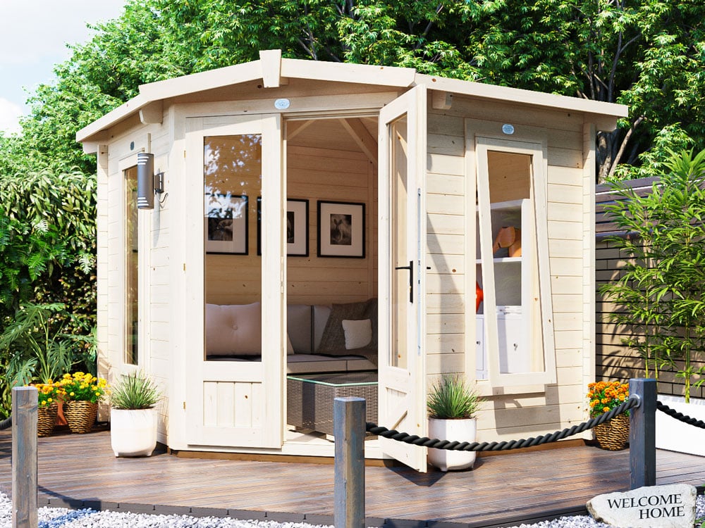 The Otters Corner 19mm Log Cabin
