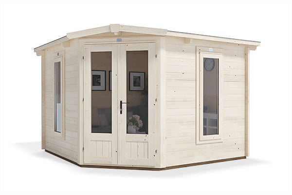 The Otters Corner 19mm Log Cabin