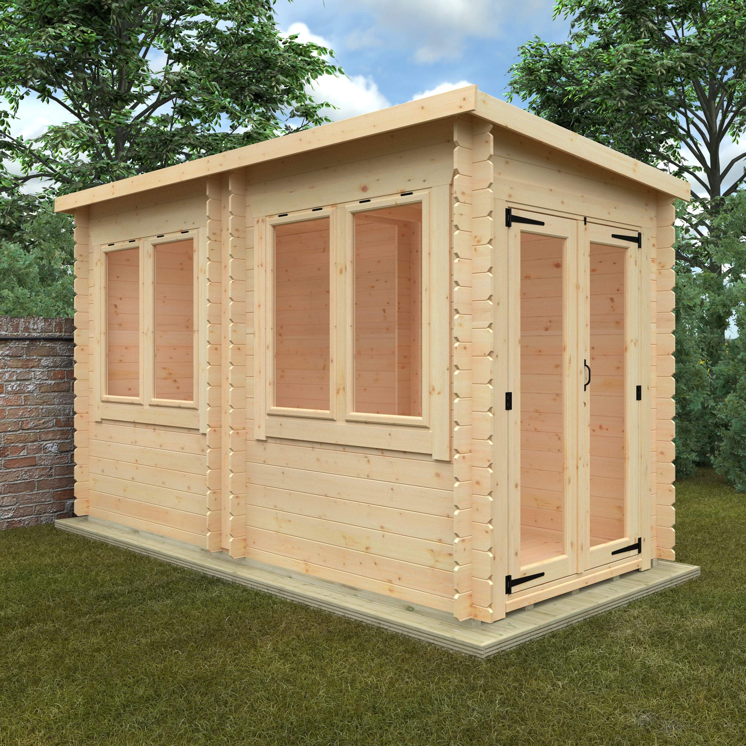 THE ALDWYCH 19mm Log Cabin