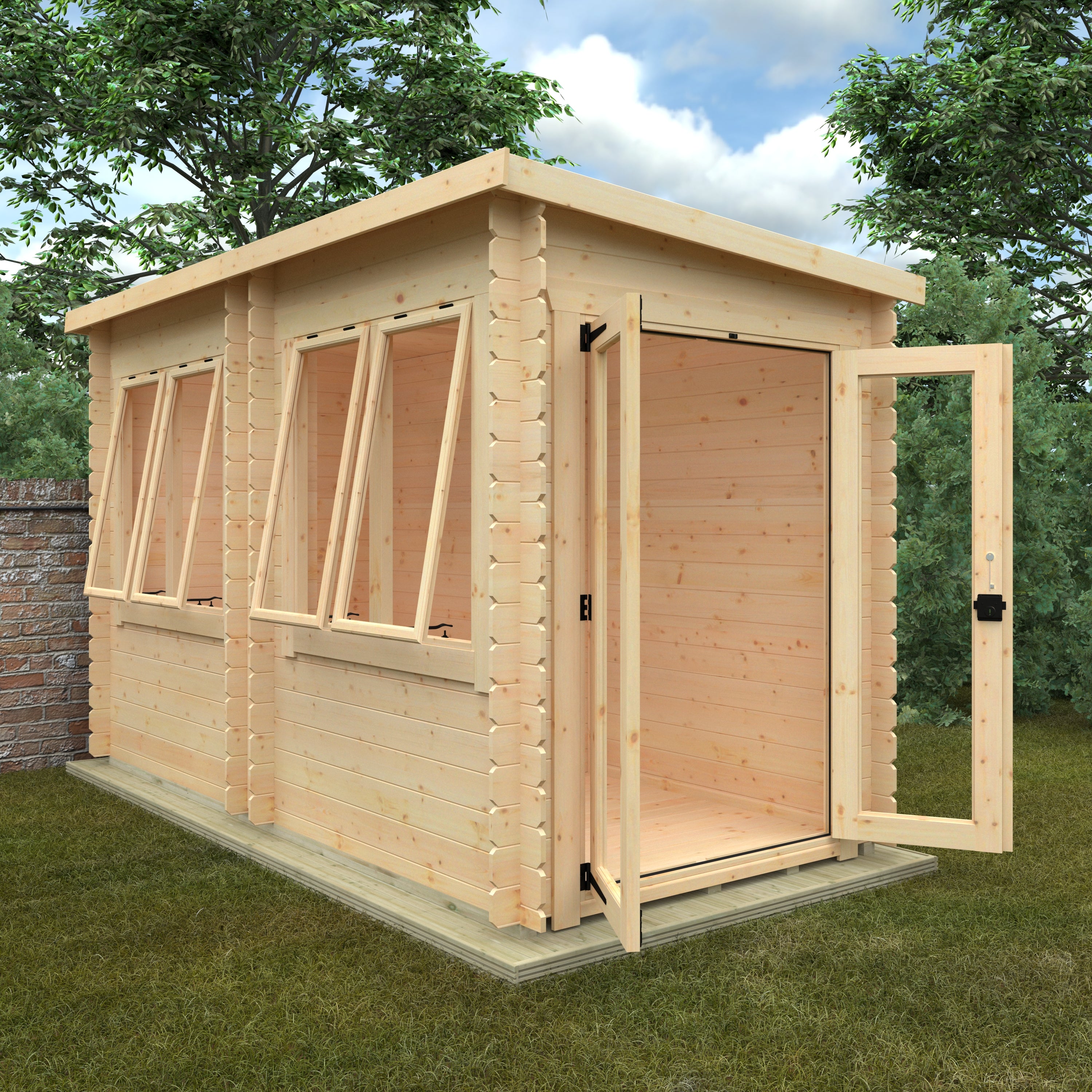 THE ALDWYCH 19mm Log Cabin