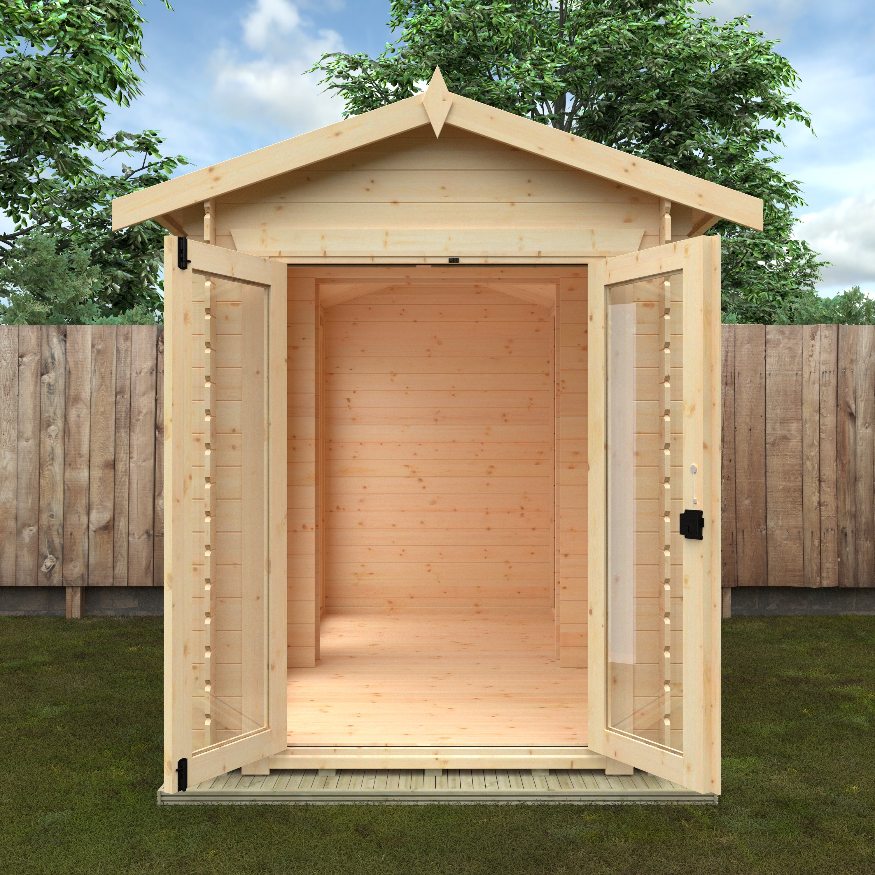 THE BEAUMONT 19mm Log Cabin