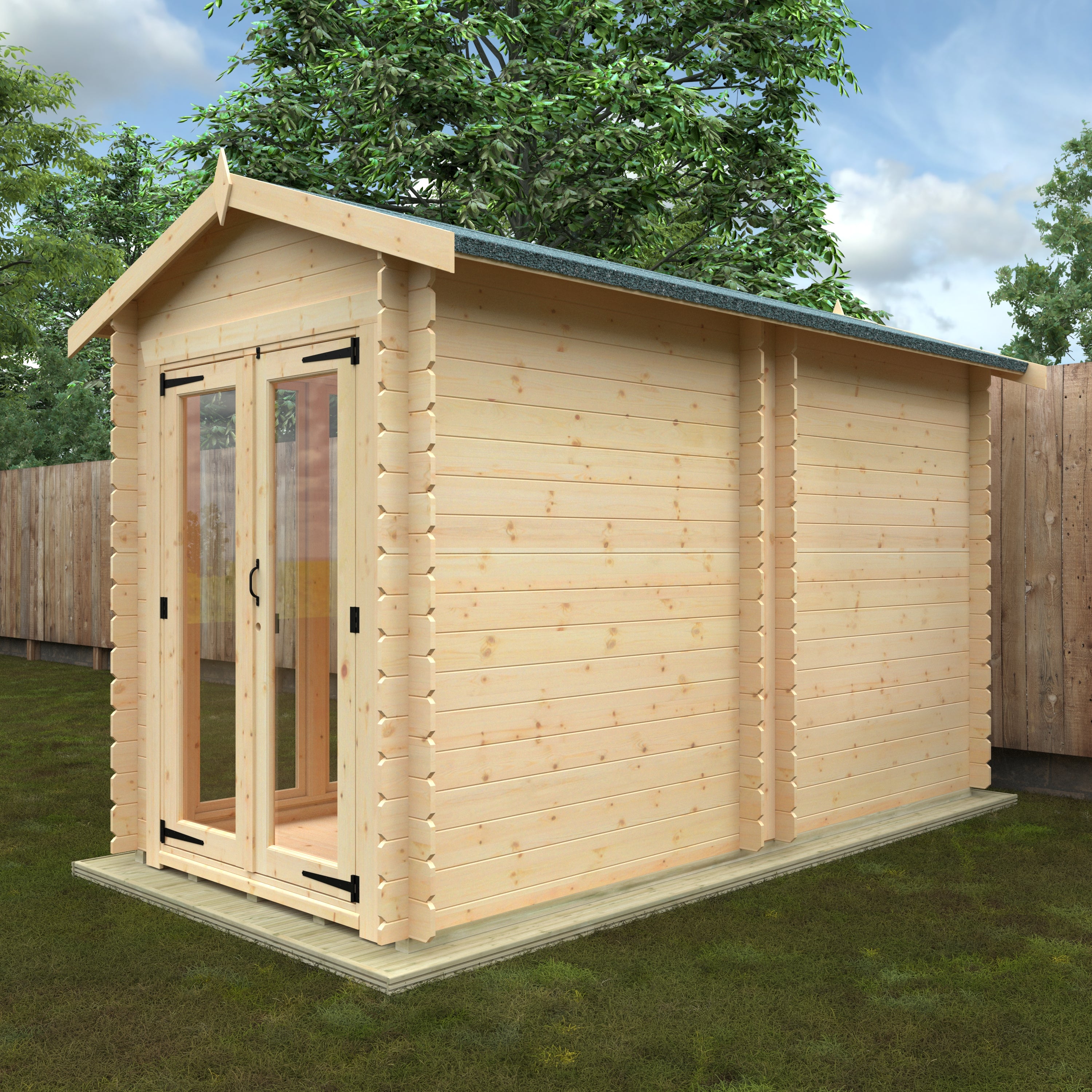 THE BEAUMONT 19mm Log Cabin