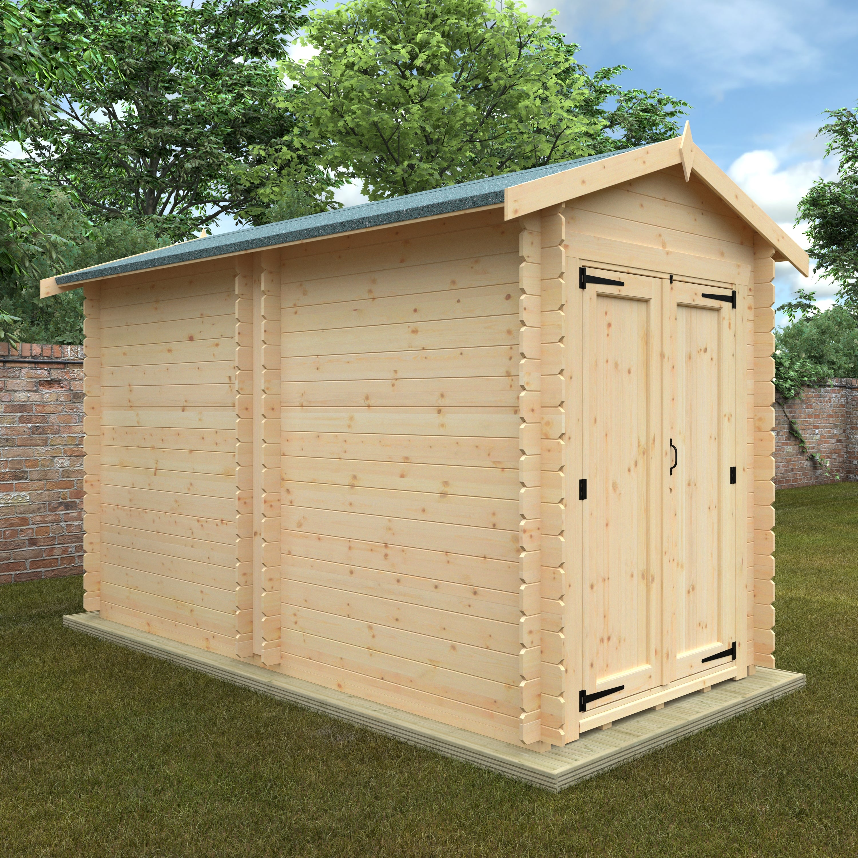 THE EGERTON 19mm Log Cabin