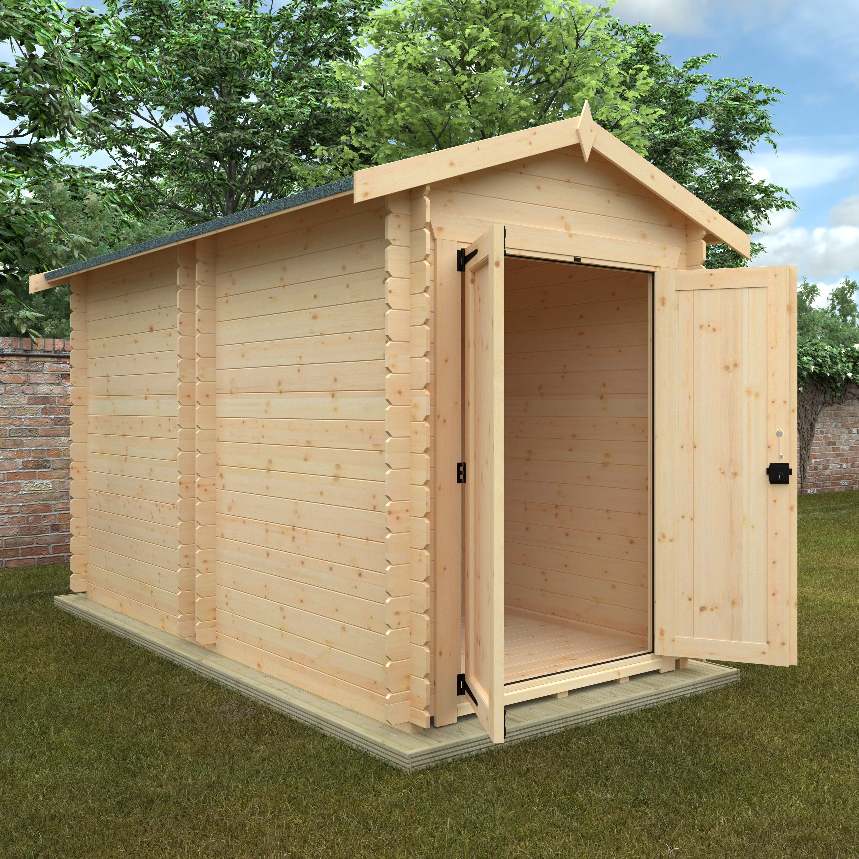 THE EGERTON 19mm Log Cabin