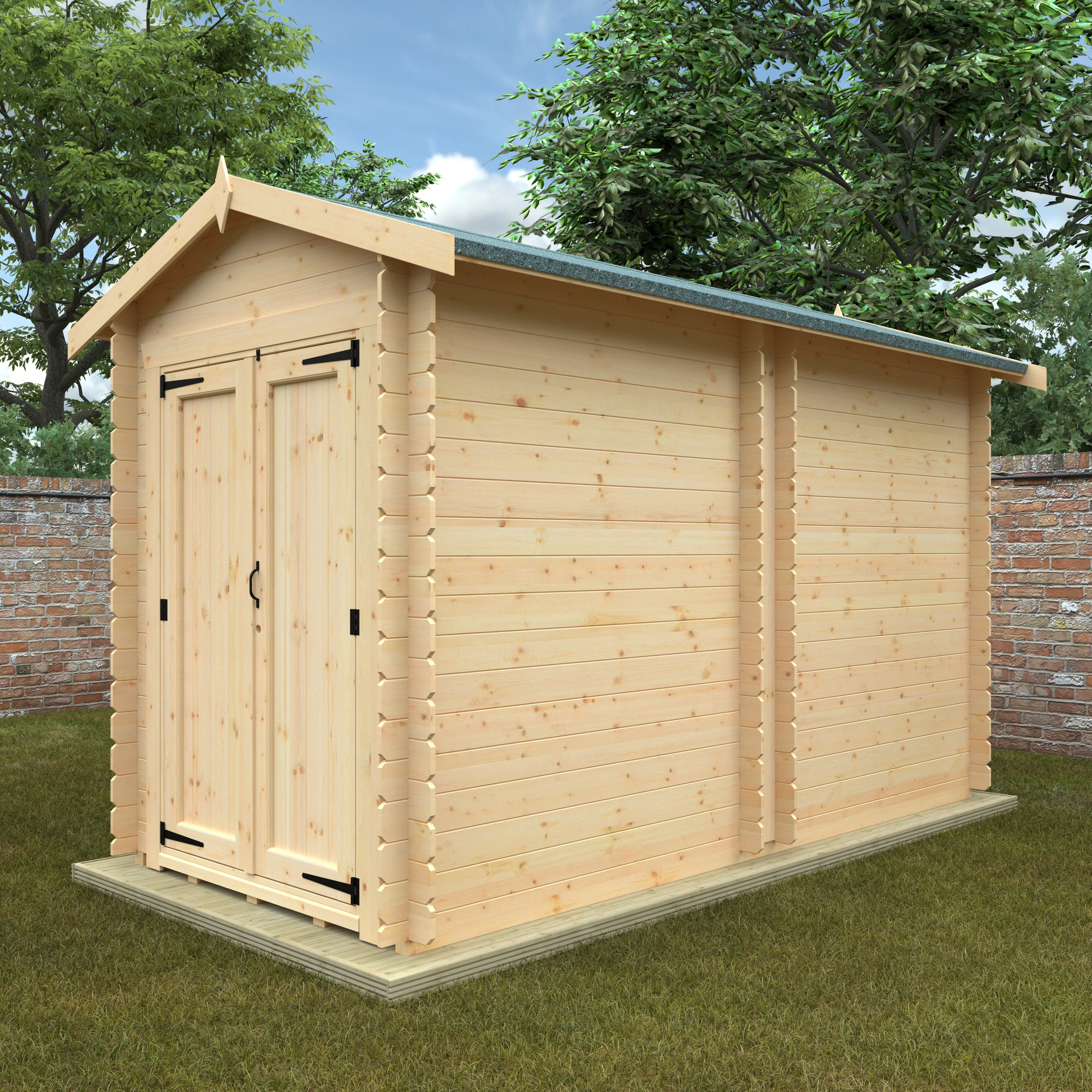 THE EGERTON 19mm Log Cabin