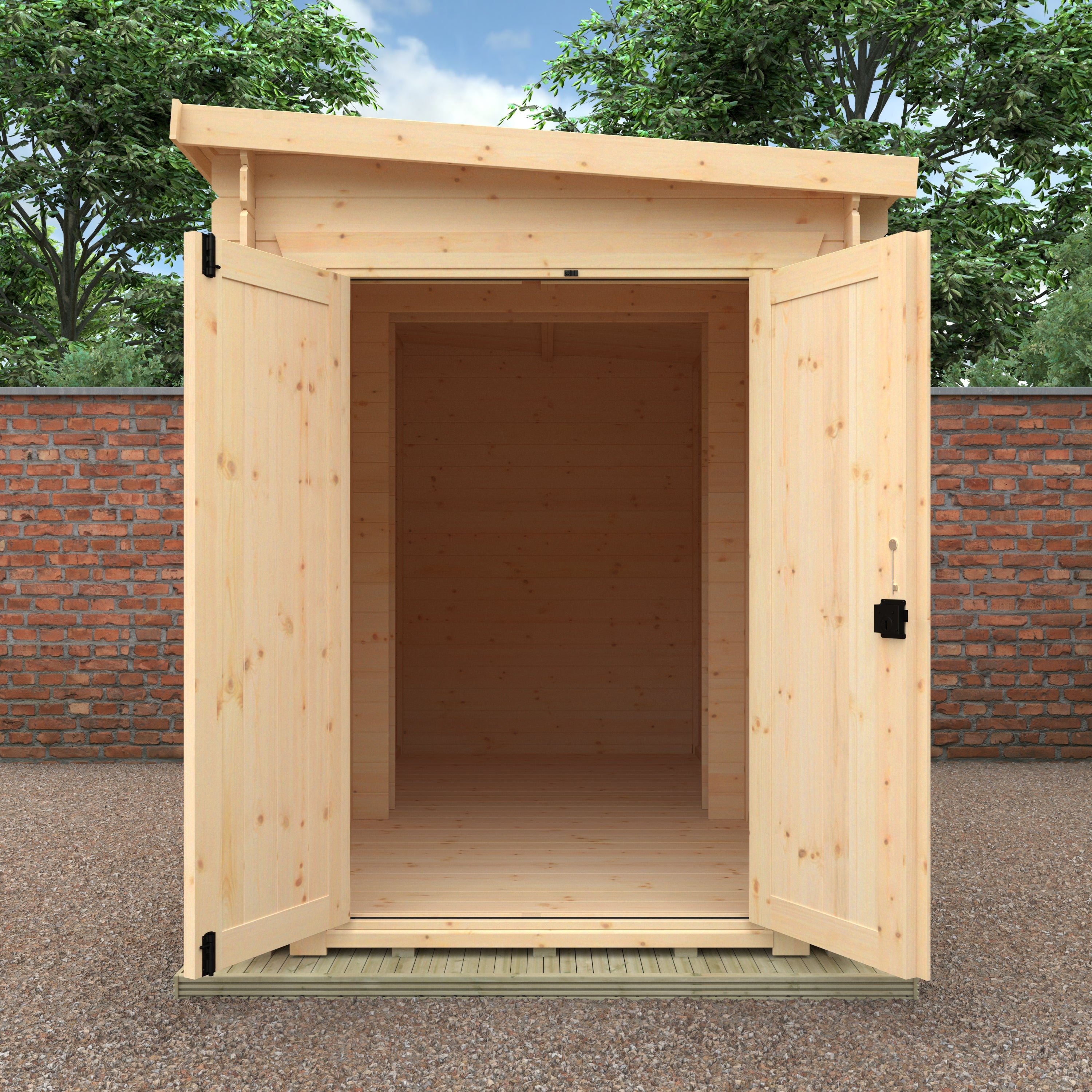 LANGHAM 19mm Log Cabin