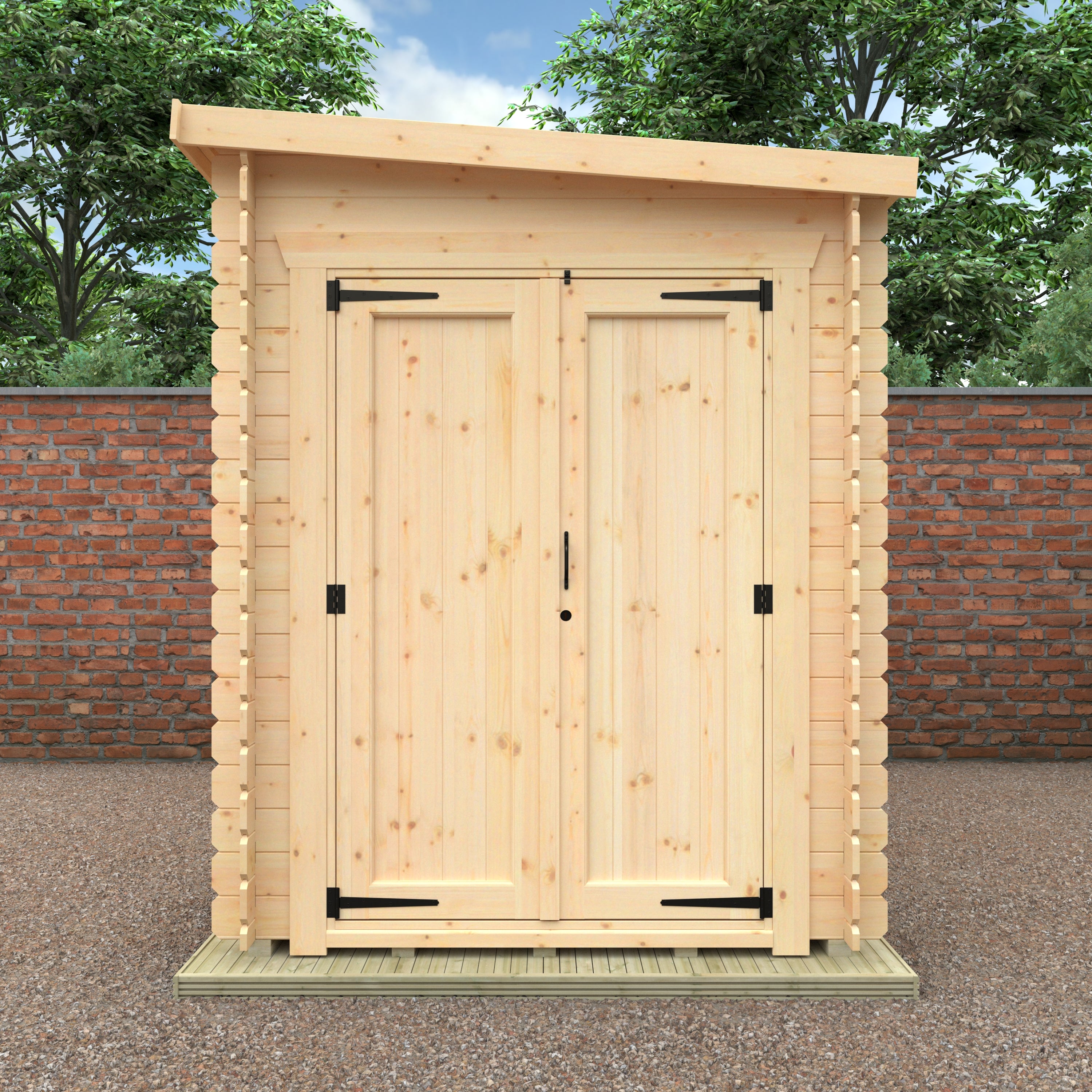 LANGHAM 19mm Log Cabin