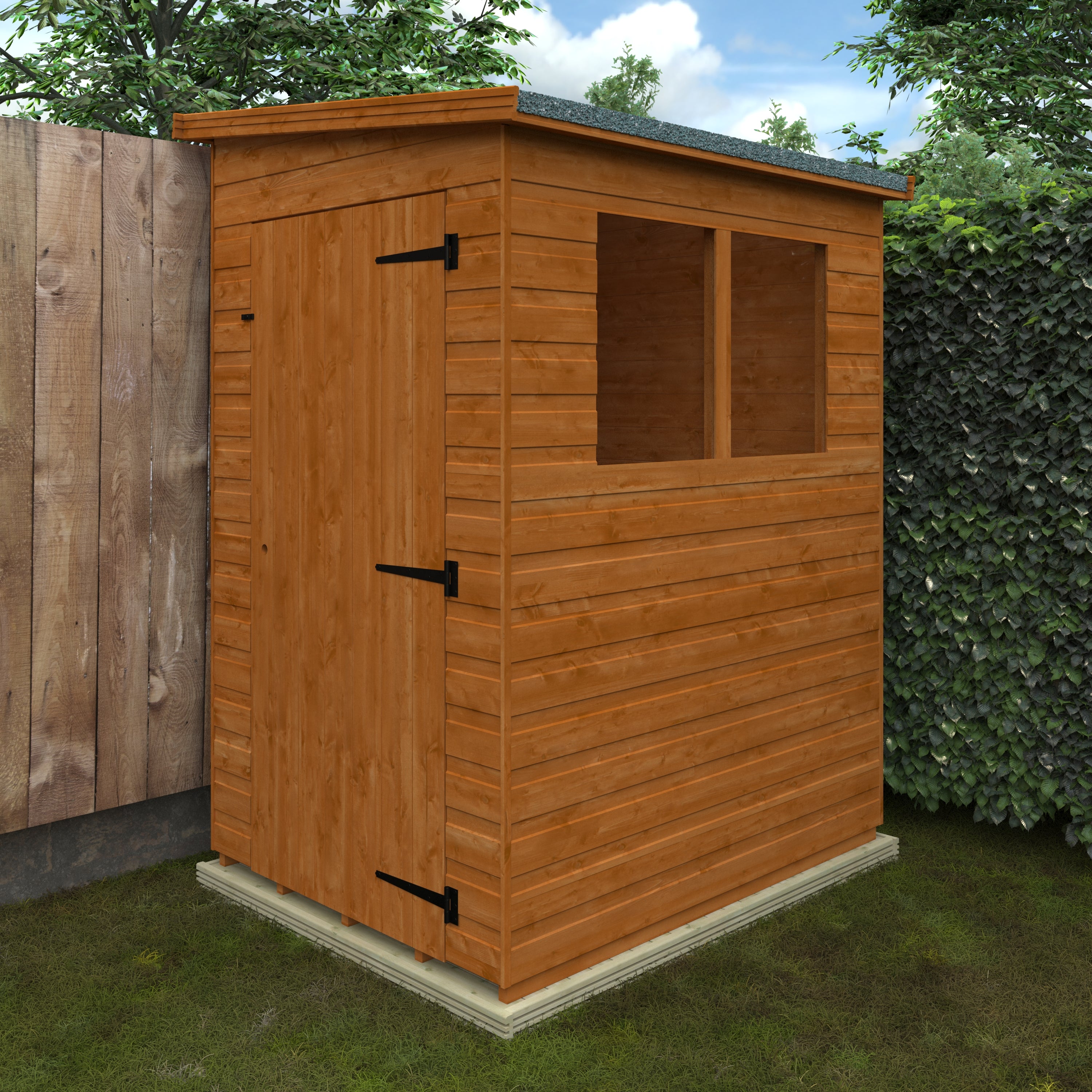 Lean To Pent Garden Sheds