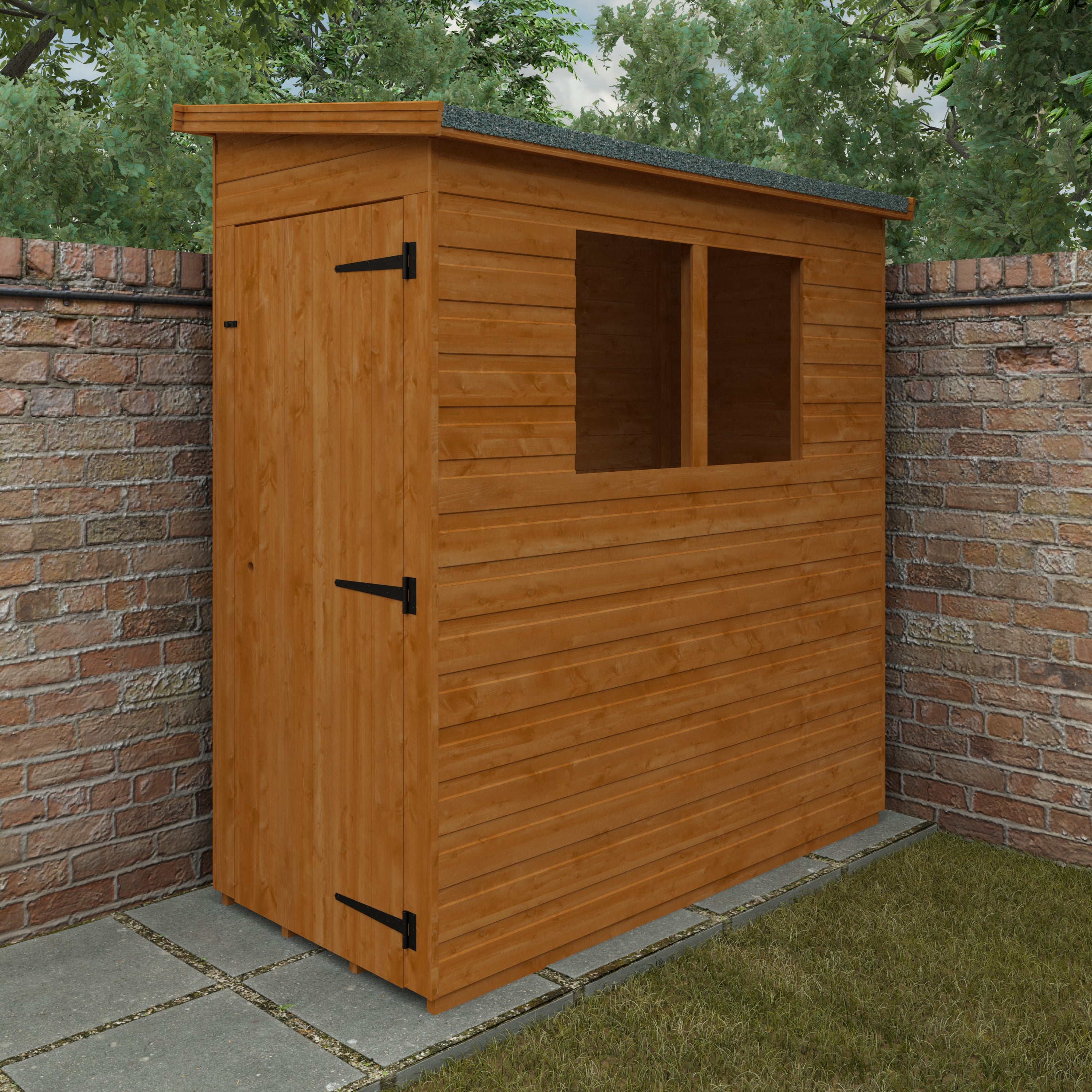 Lean To Pent Garden Sheds