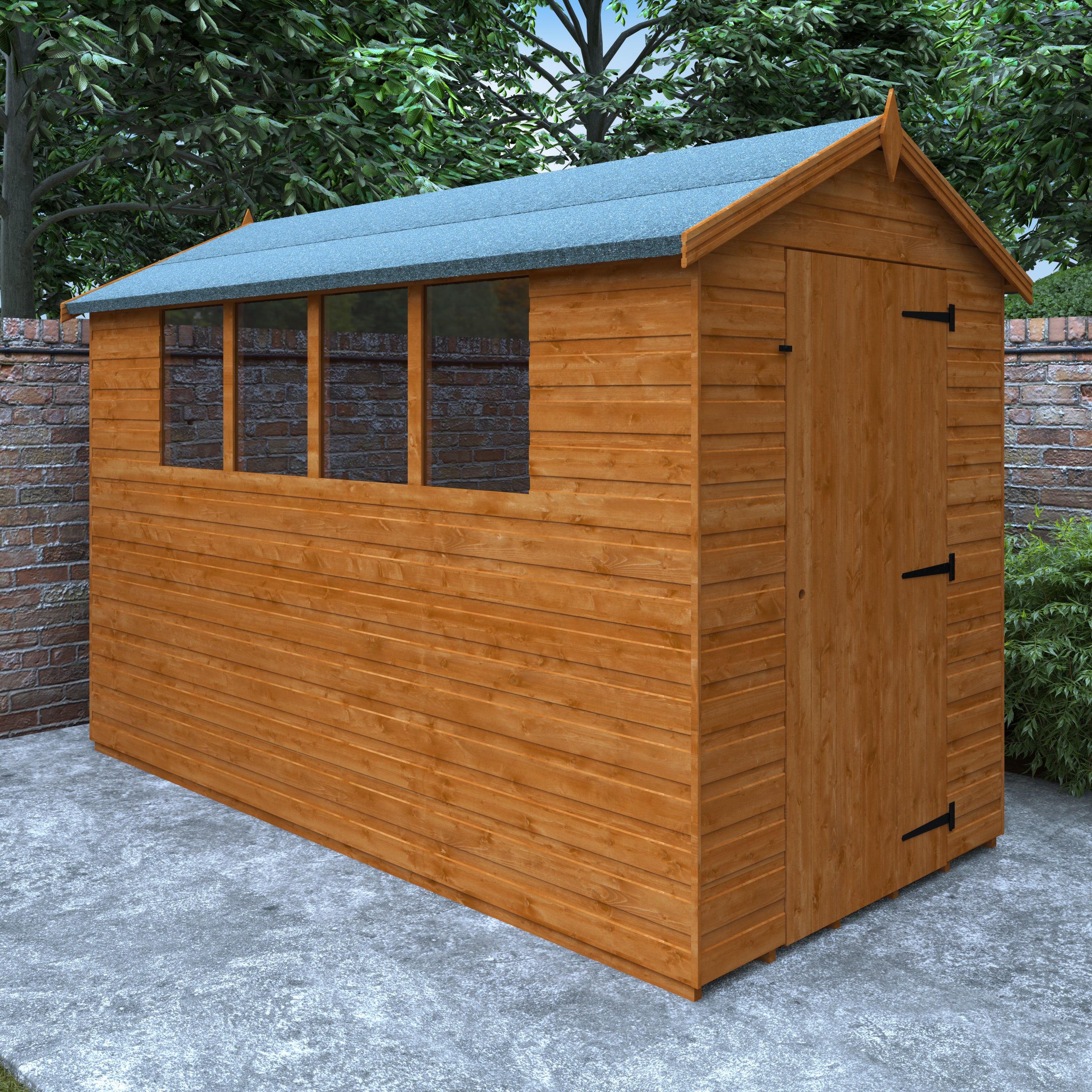 Super Apex Garden Sheds