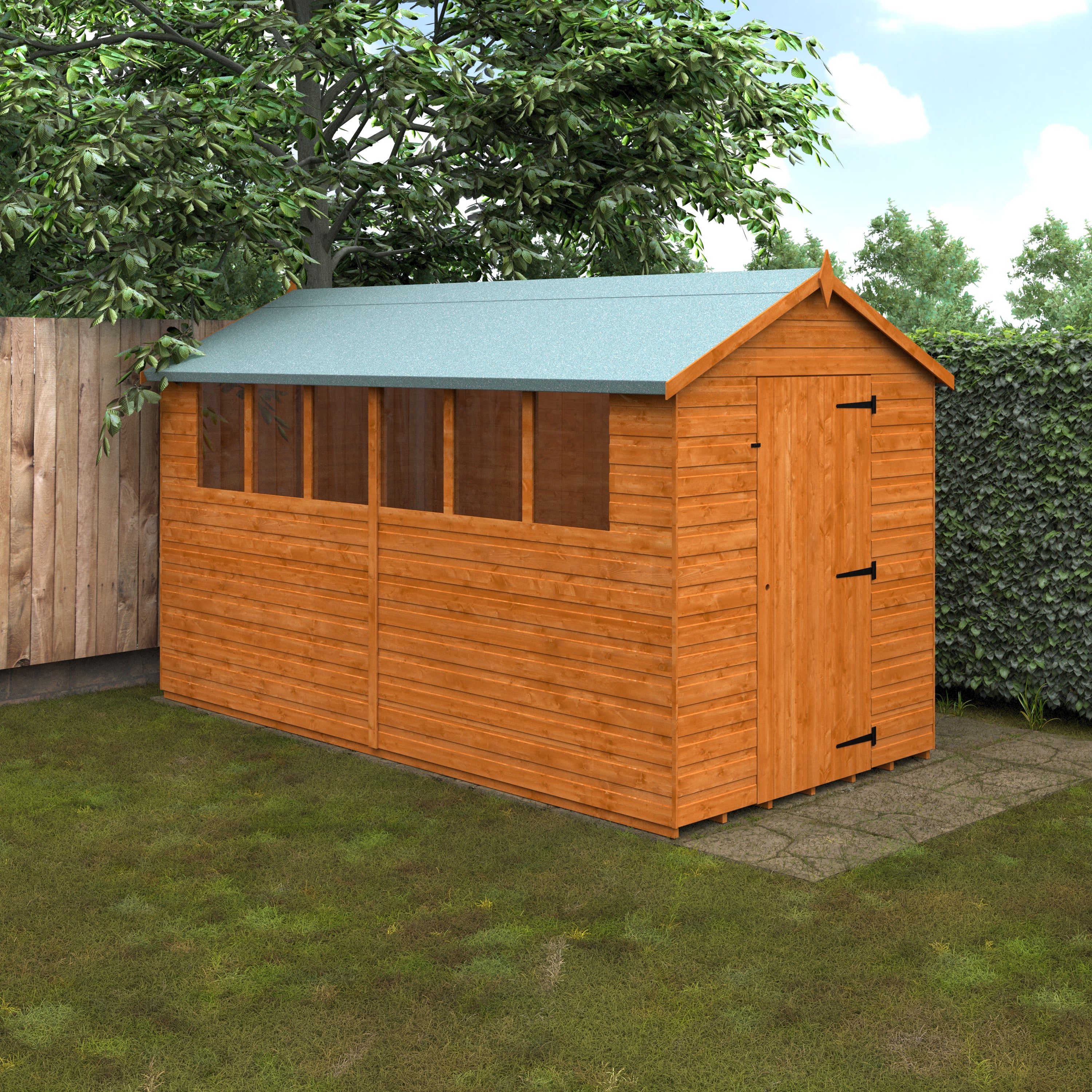 Super Apex Garden Sheds