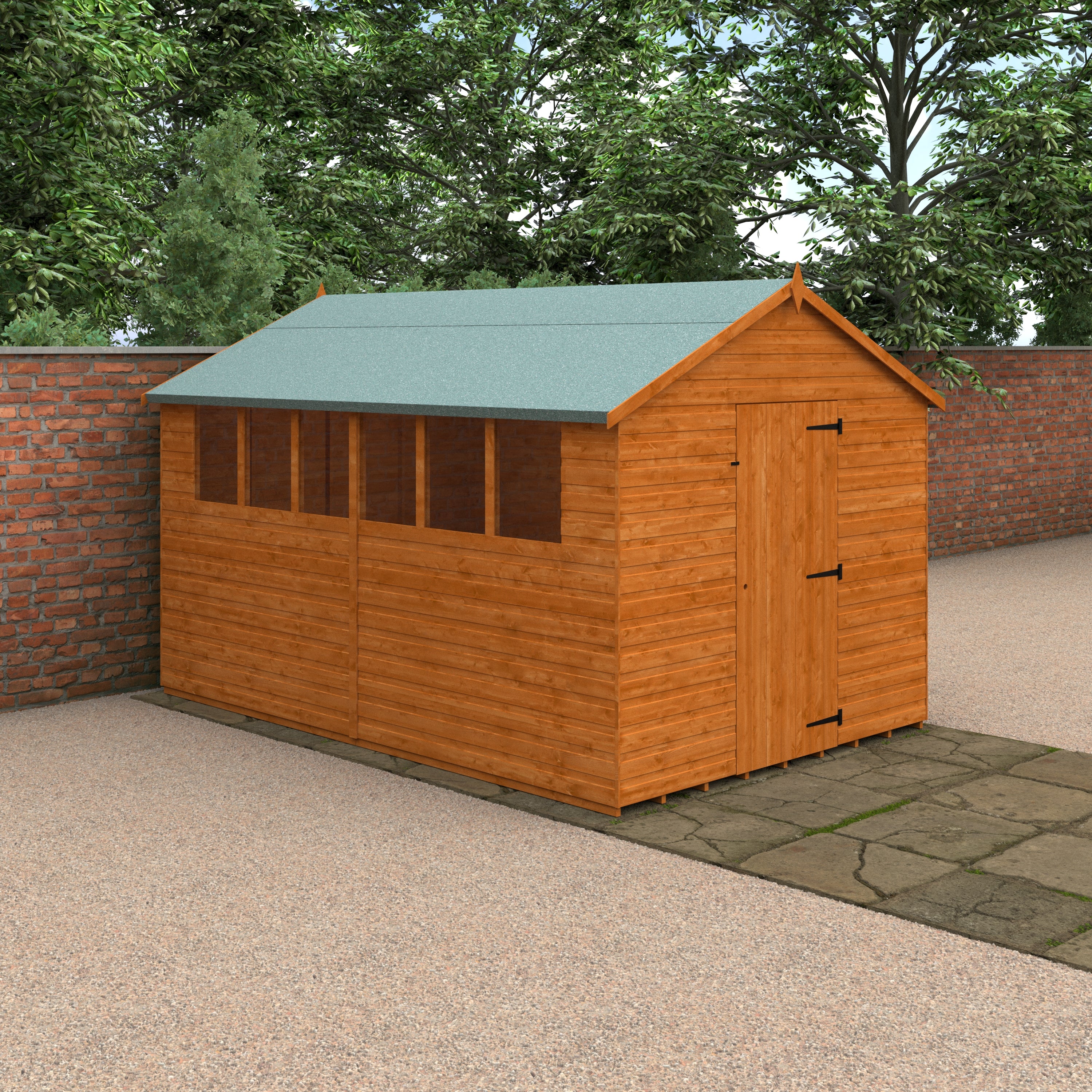 Super Apex Garden Sheds
