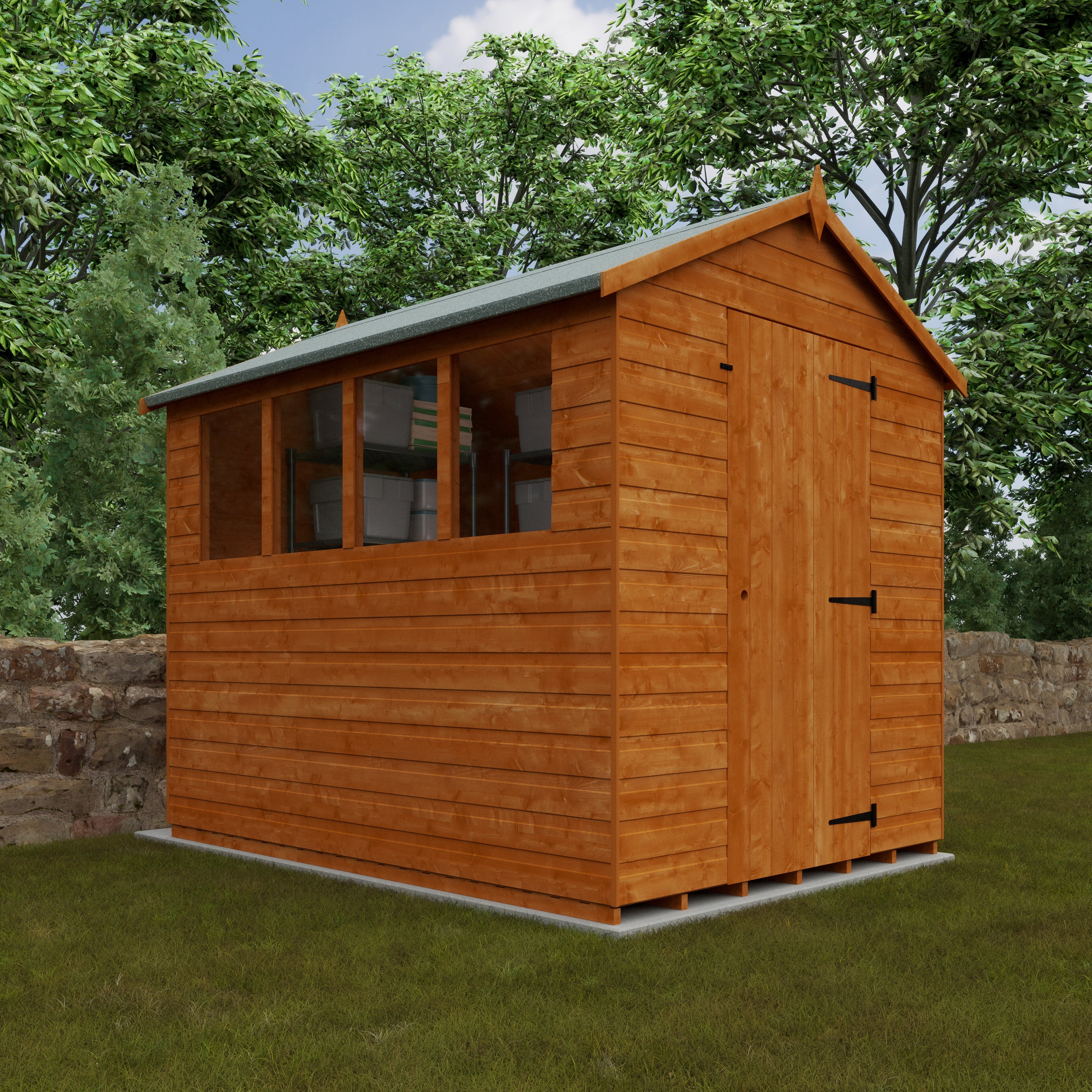 Super Apex Garden Sheds