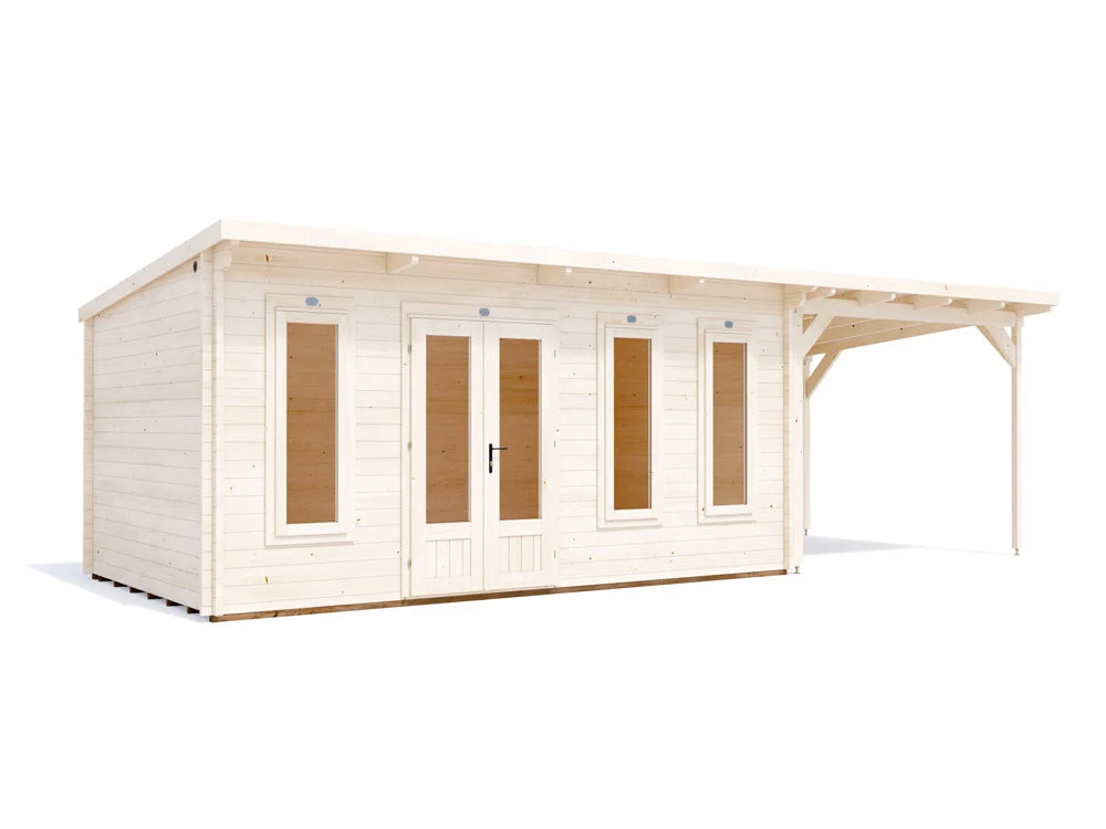 The Owls Perch 19mm Log Cabin