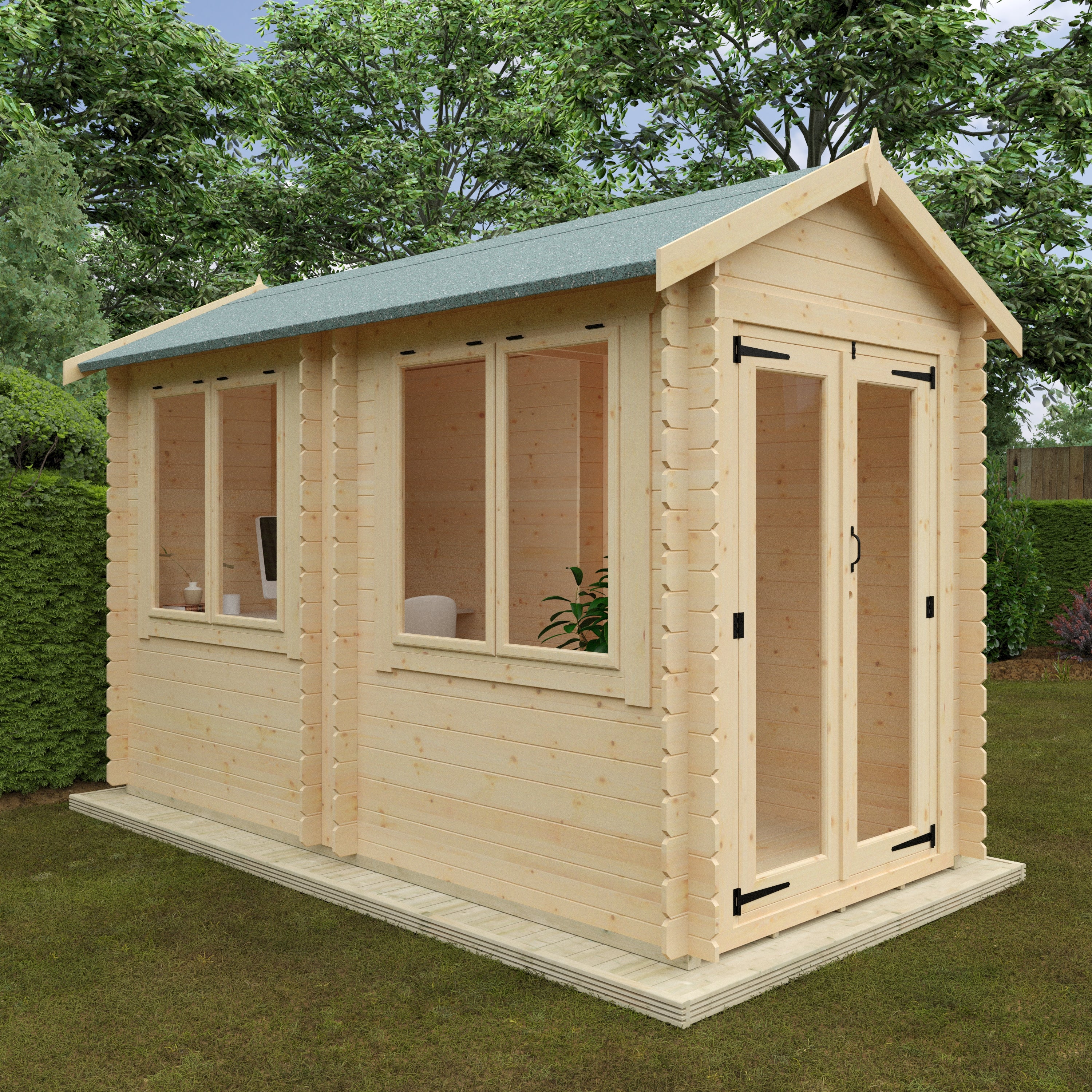 THE ORIANA 19mm Log Cabin