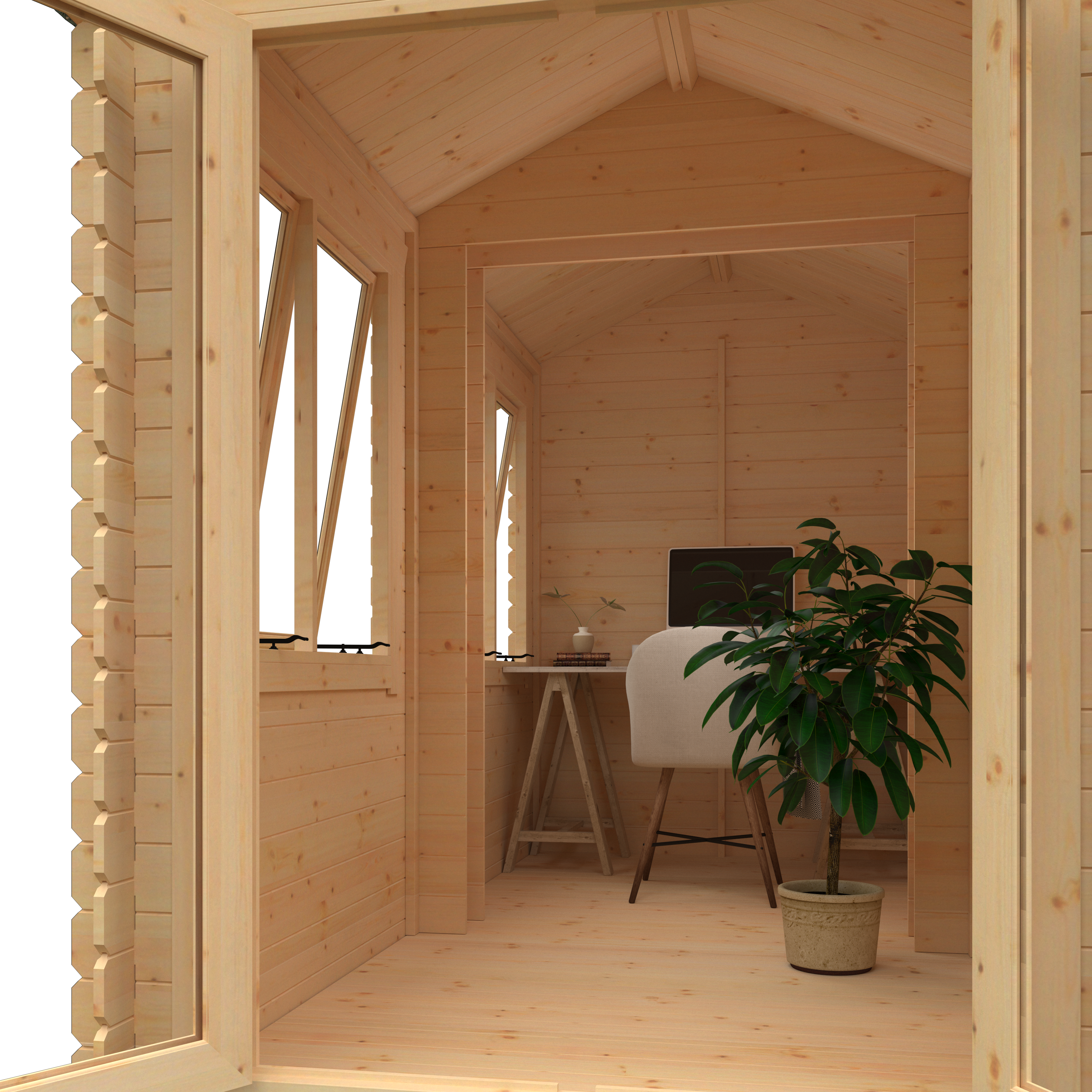 THE ORIANA 19mm Log Cabin