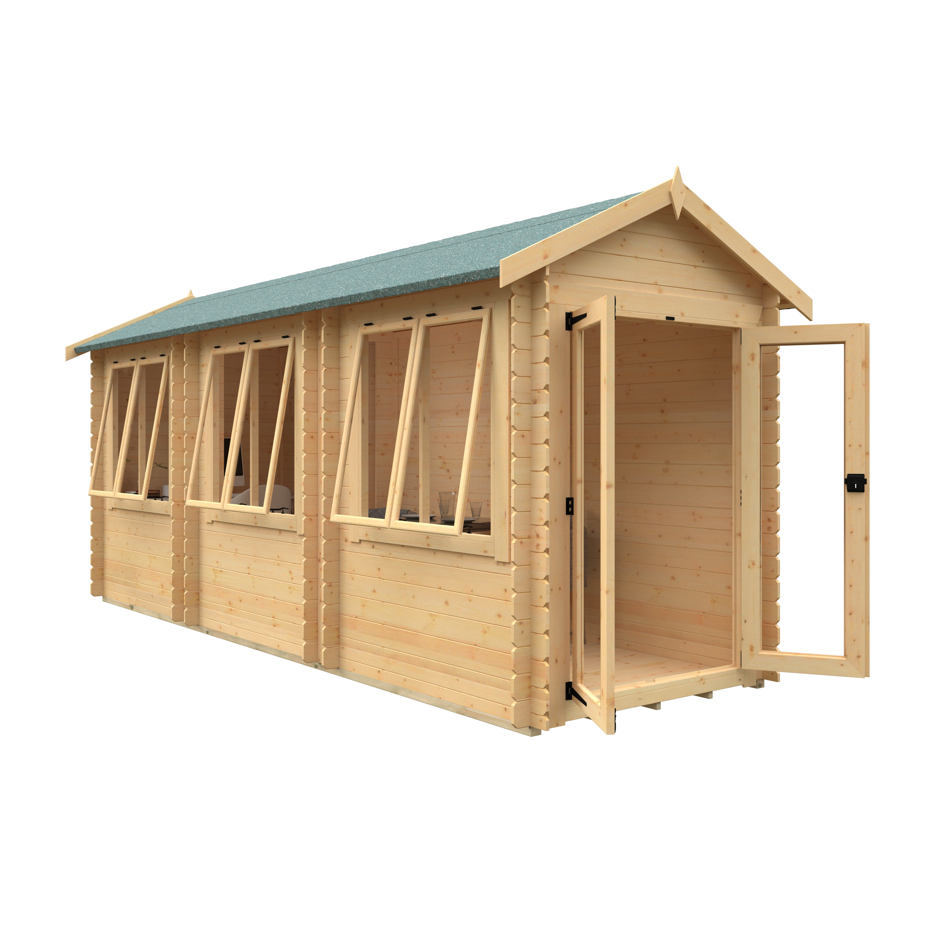THE ORIANA 19mm Log Cabin