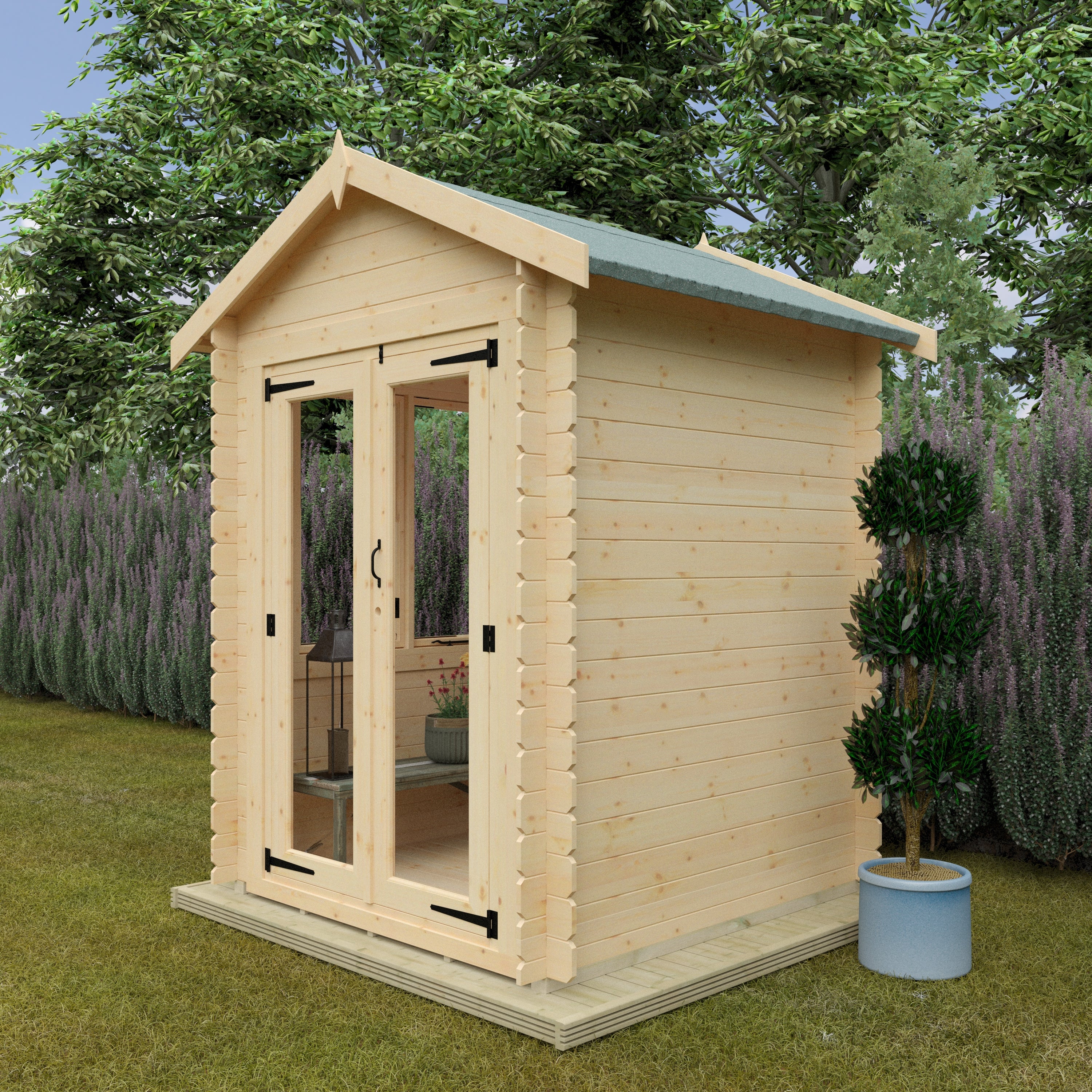THE ORIANA 19mm Log Cabin