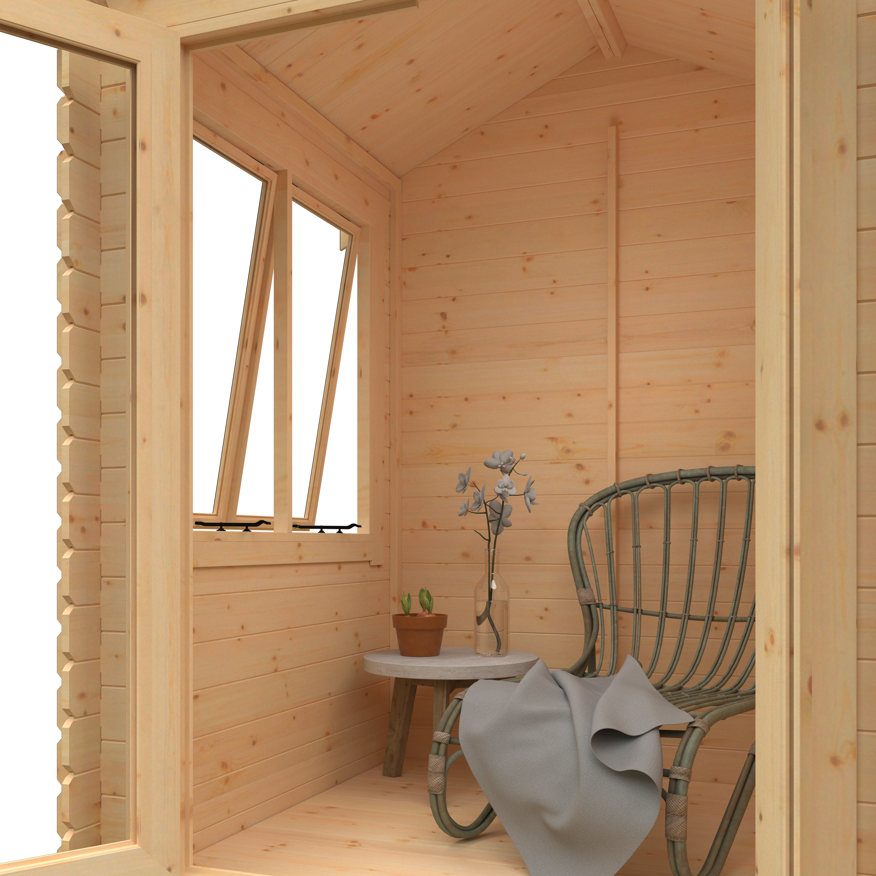 THE ORIANA 19mm Log Cabin