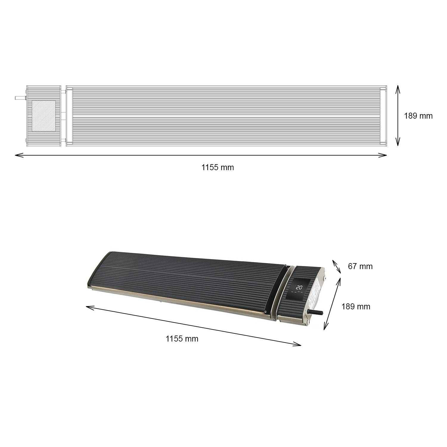 Heatbar Pro 1800
