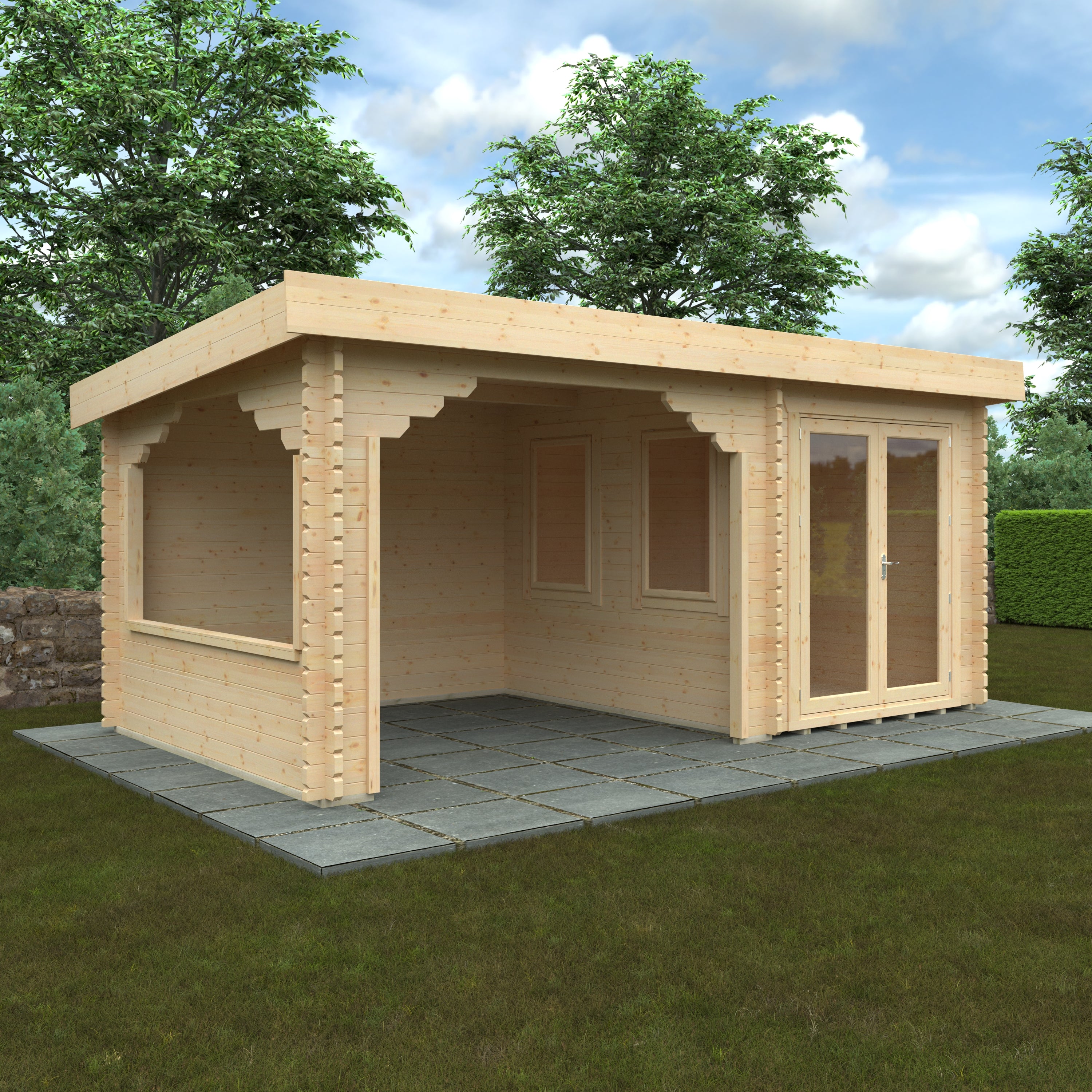 PAYTON 44mm Log Cabin