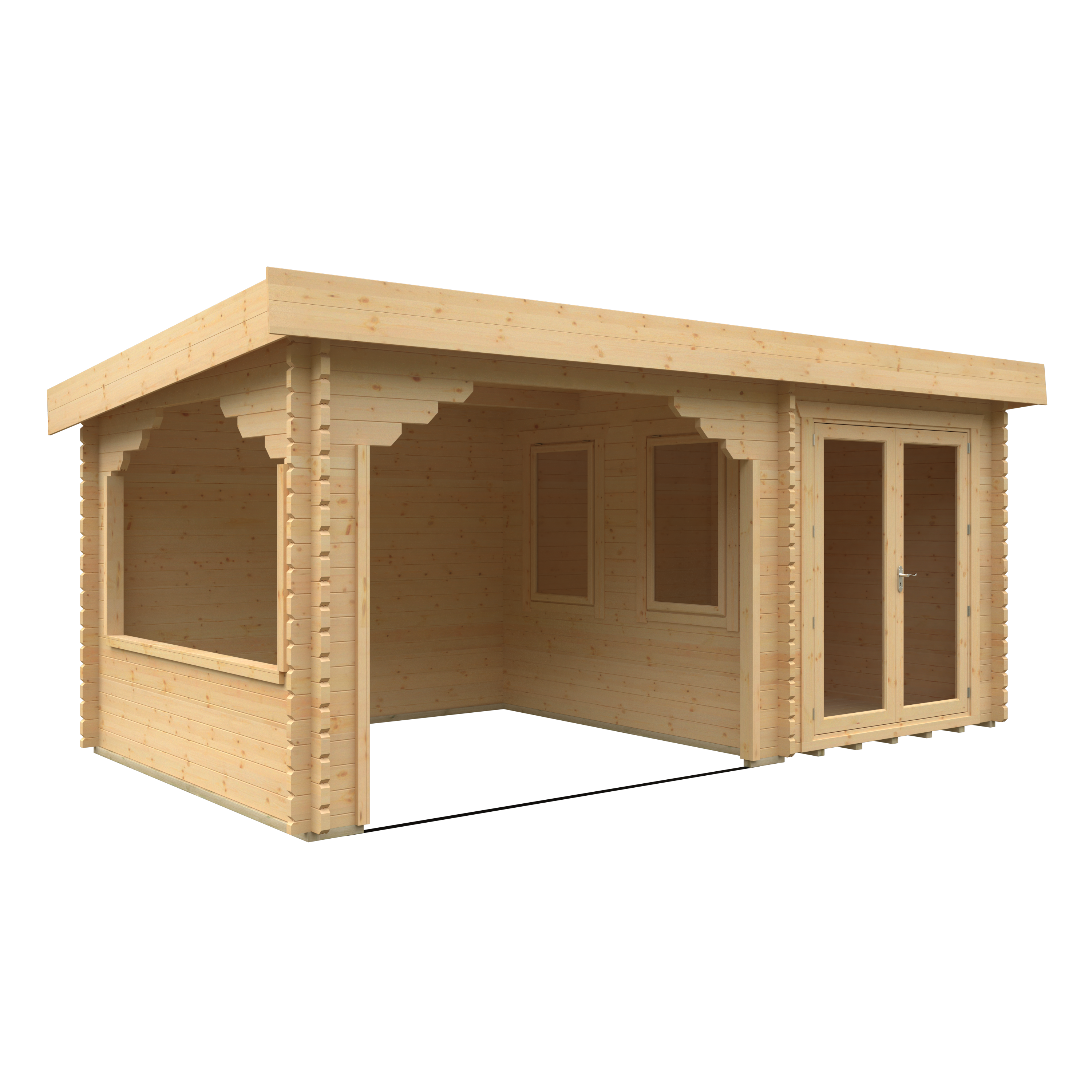 PAYTON 44mm Log Cabin