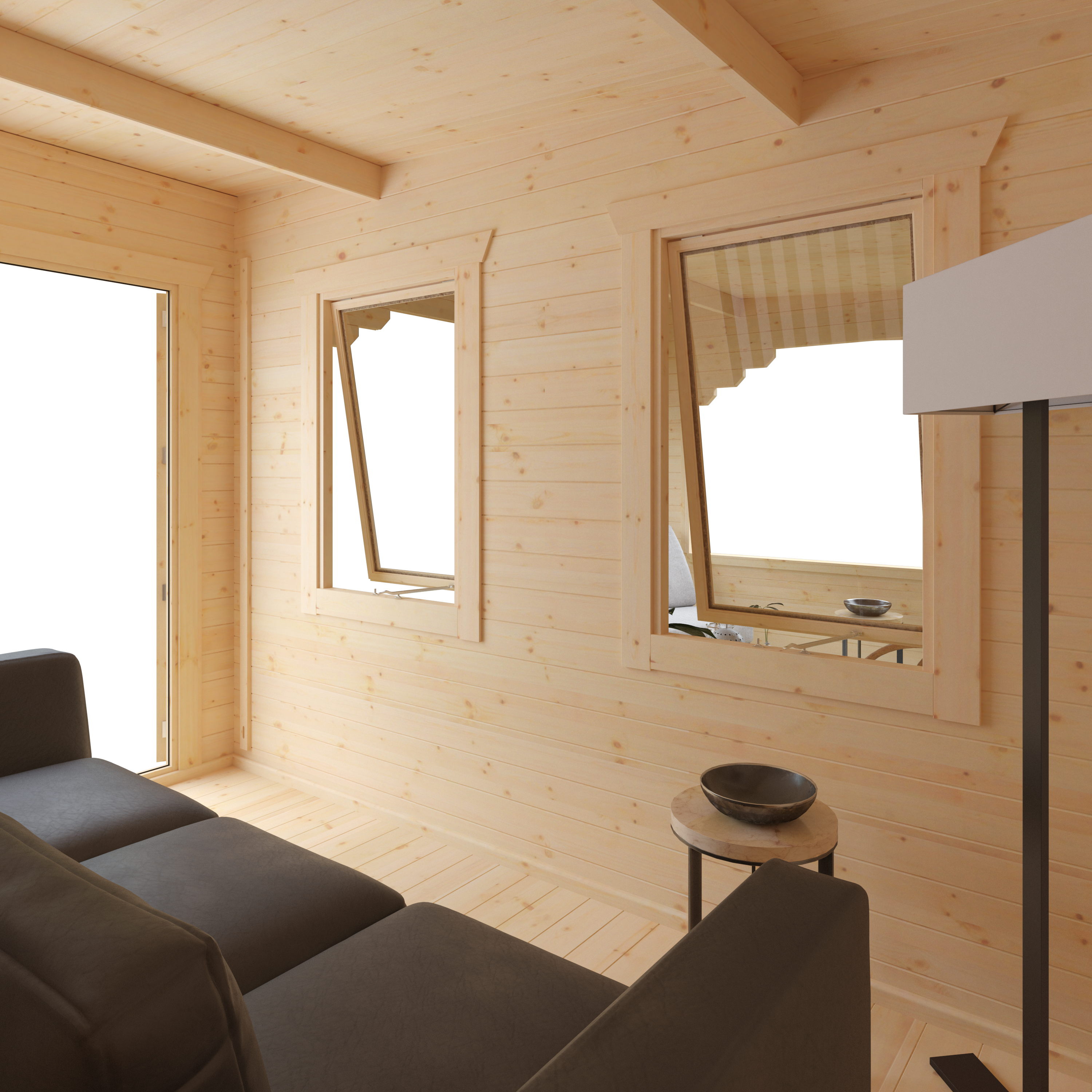 PAYTON 44mm Log Cabin
