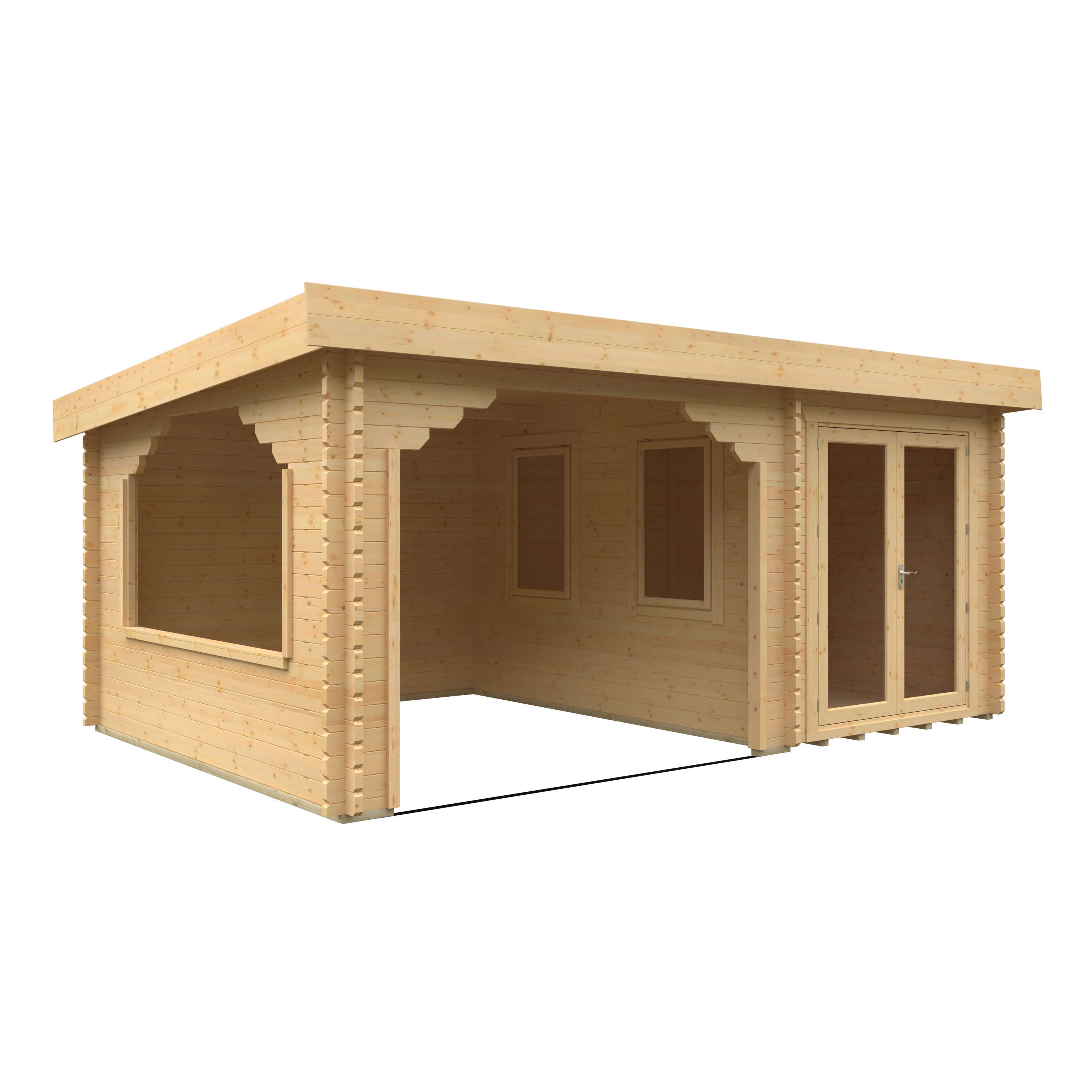 PAYTON 44mm Log Cabin