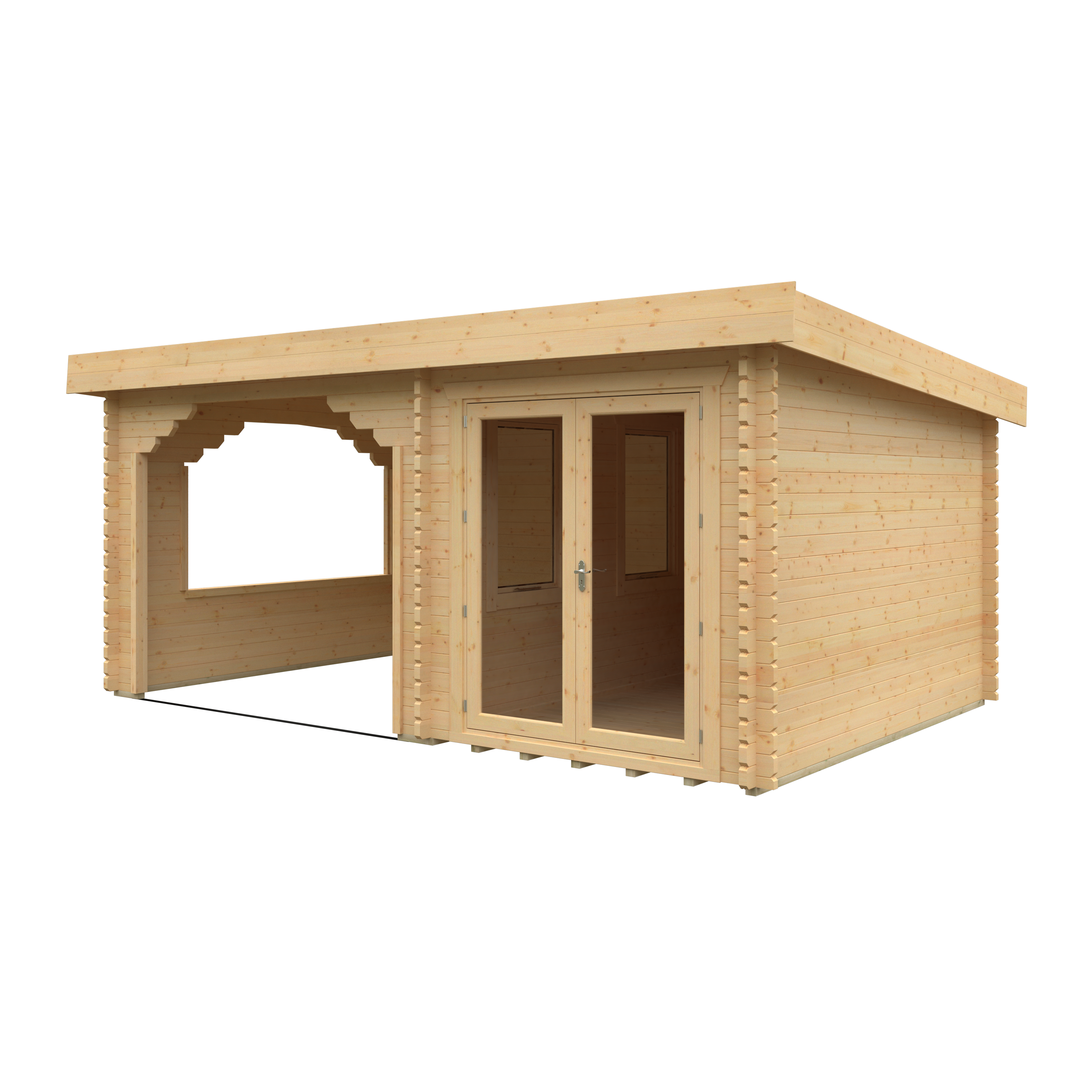 PAYTON 44mm Log Cabin