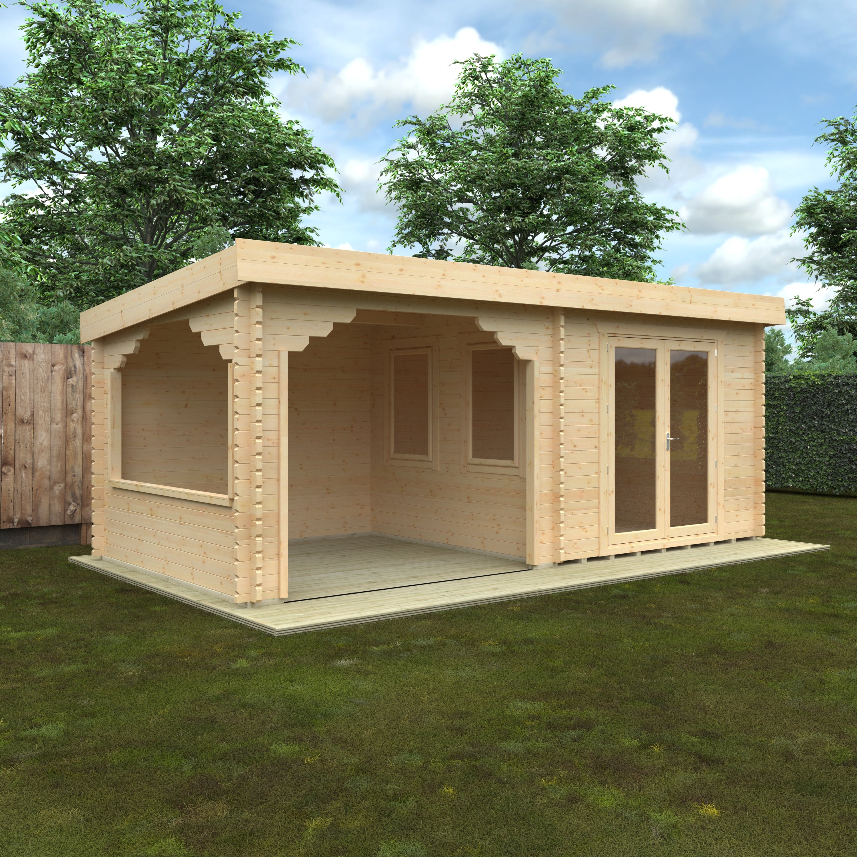 PAYTON 44mm Log Cabin