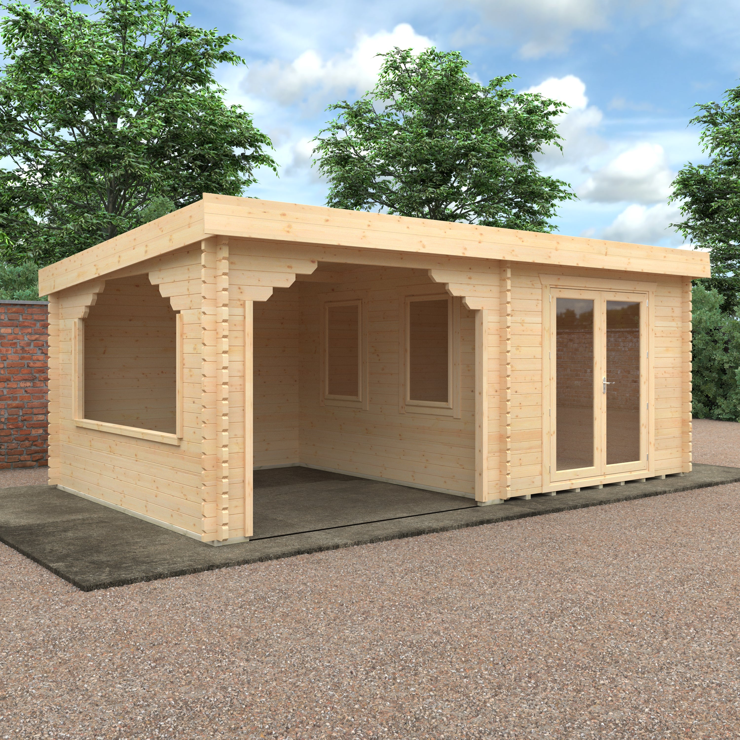 PAYTON 44mm Log Cabin