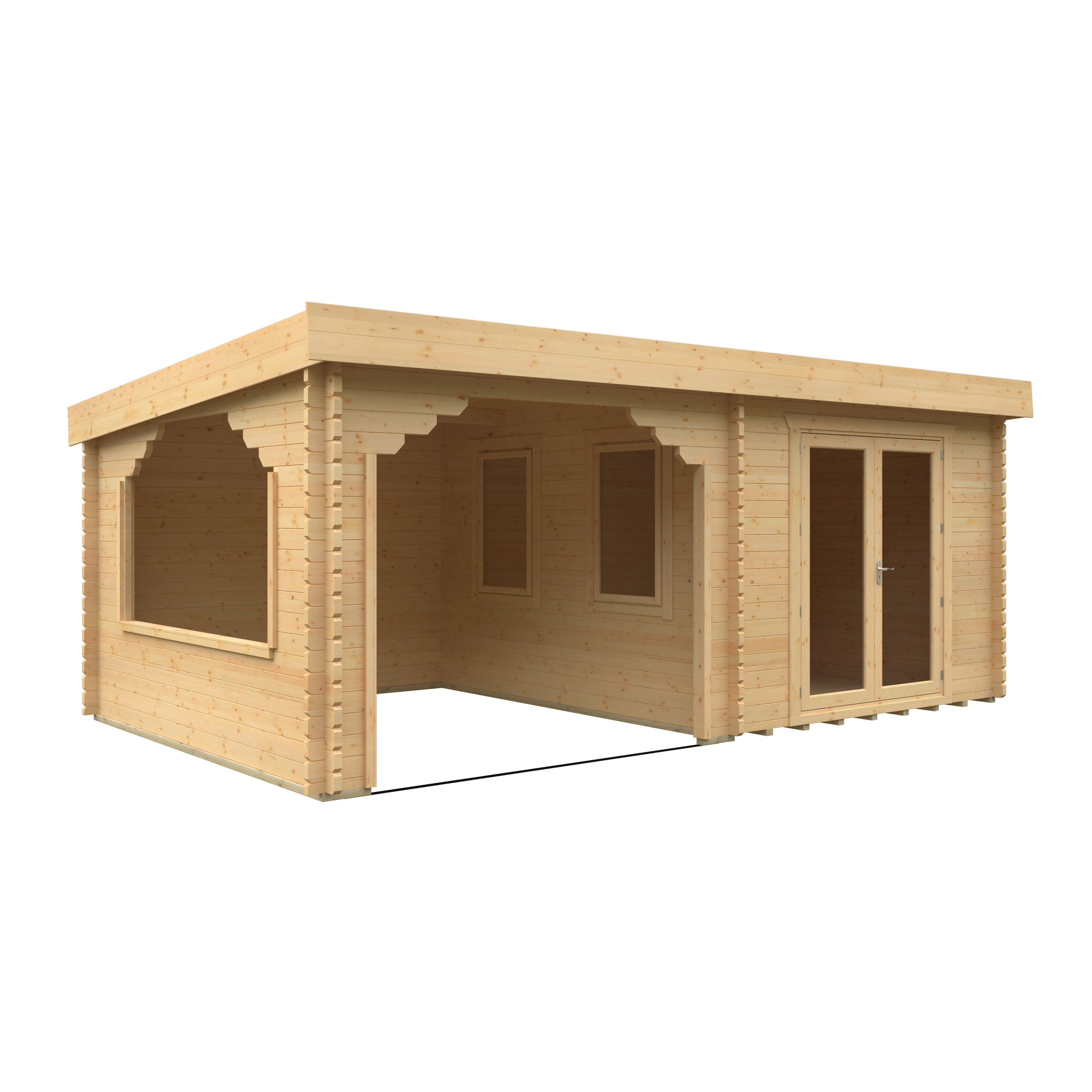PAYTON 44mm Log Cabin
