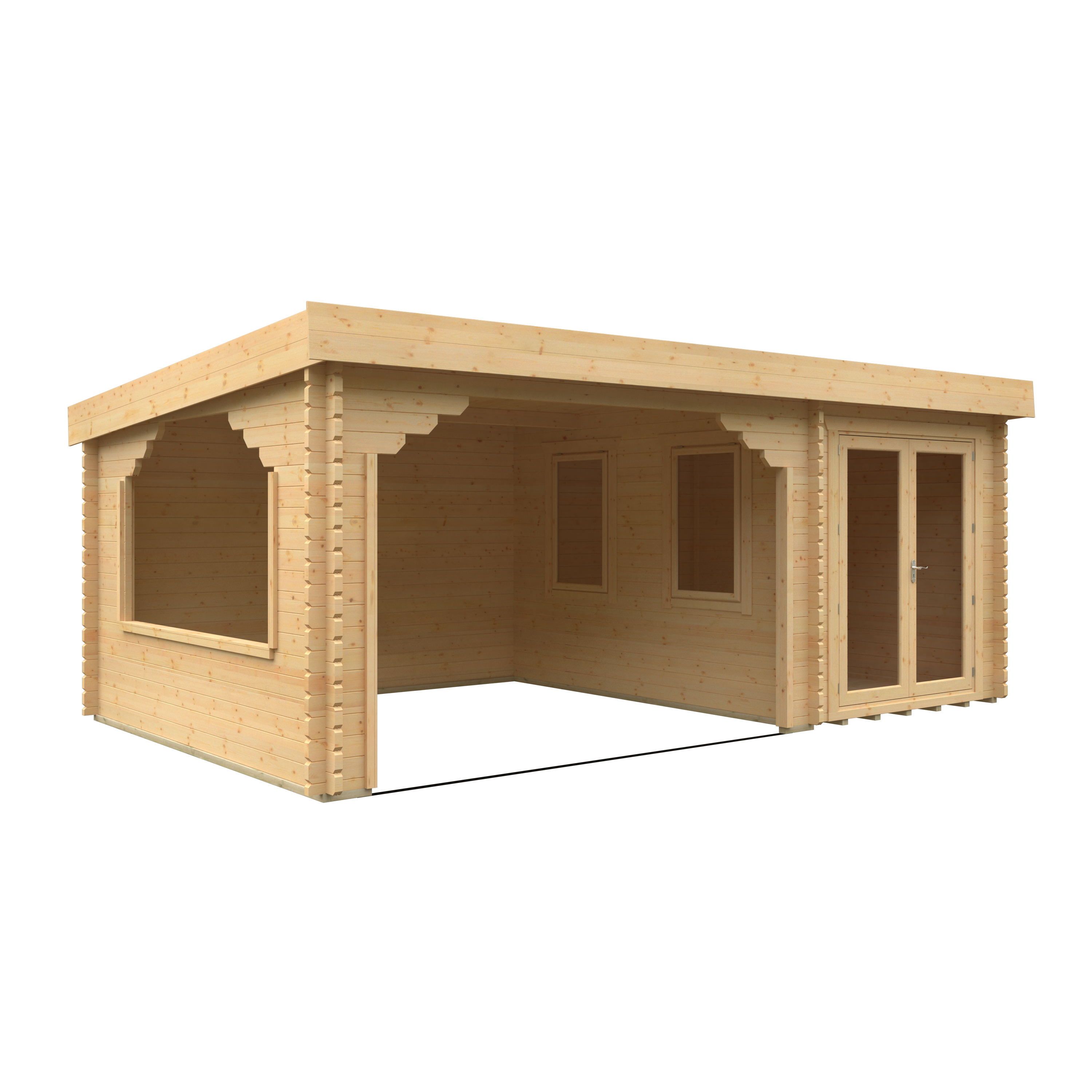 PAYTON 44mm Log Cabin