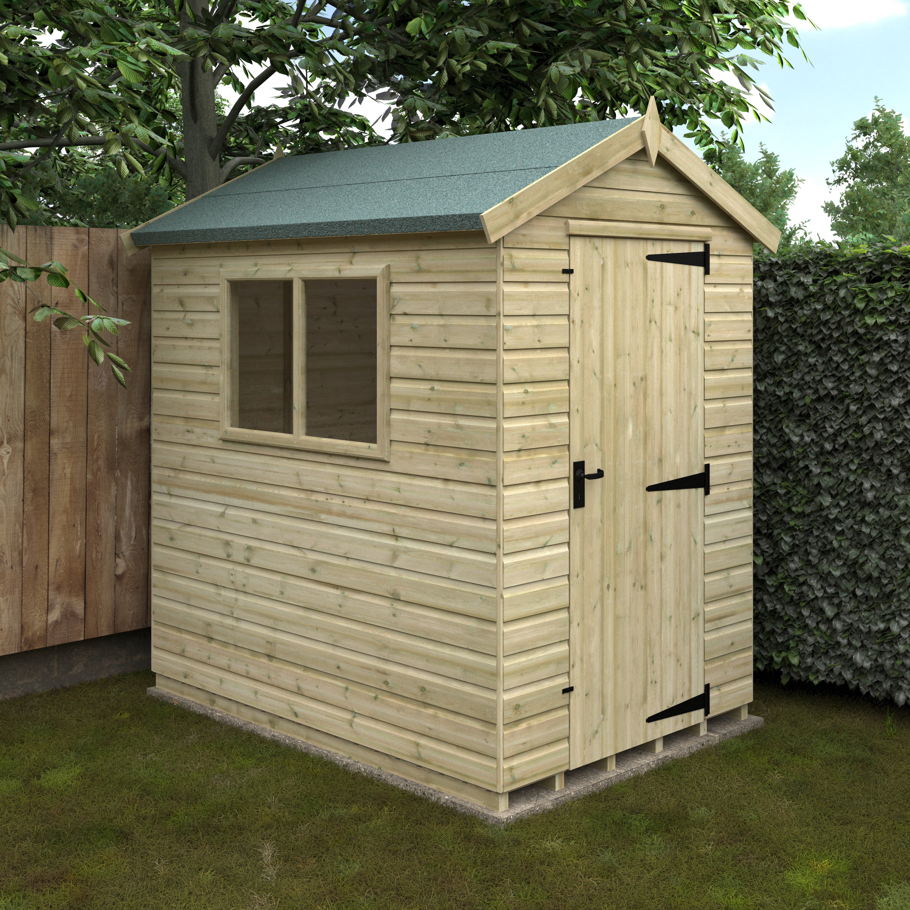 Tanalised Apex Premier Garden Sheds