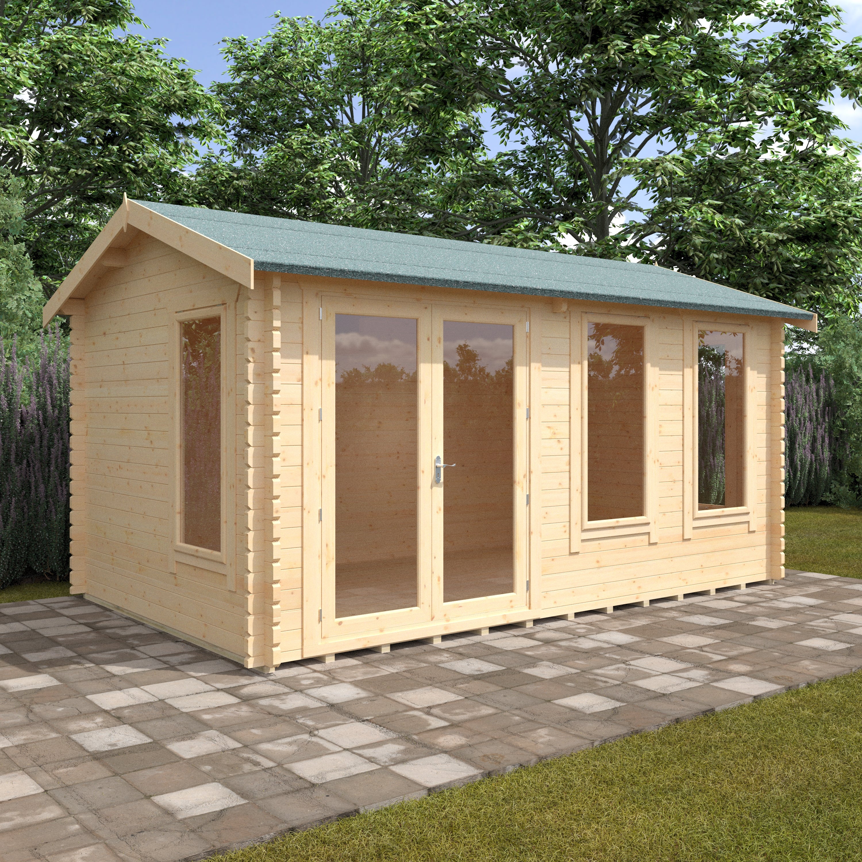 THE SHERBORNE 44mm Log Cabins
