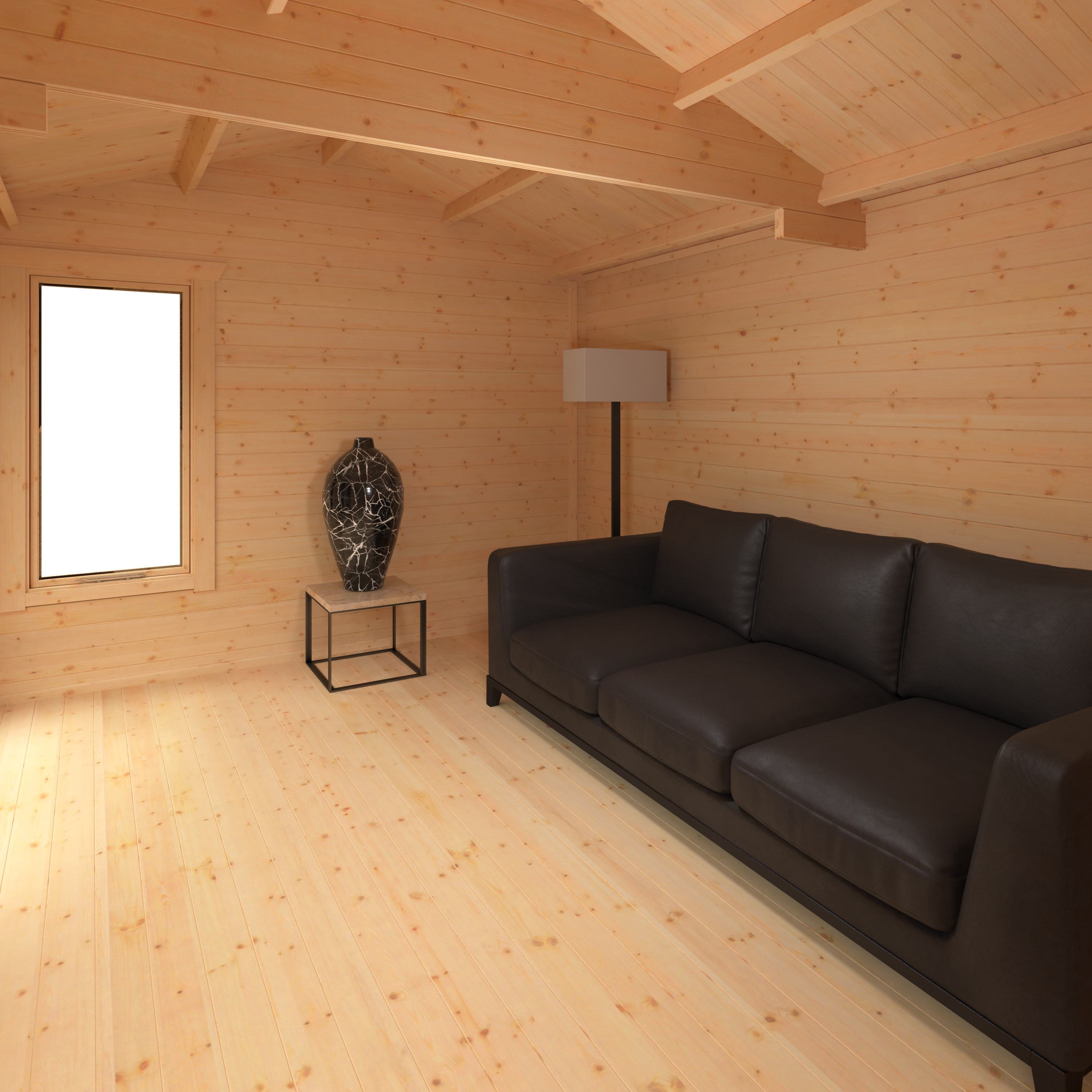 THE SHERBORNE 44mm Log Cabins
