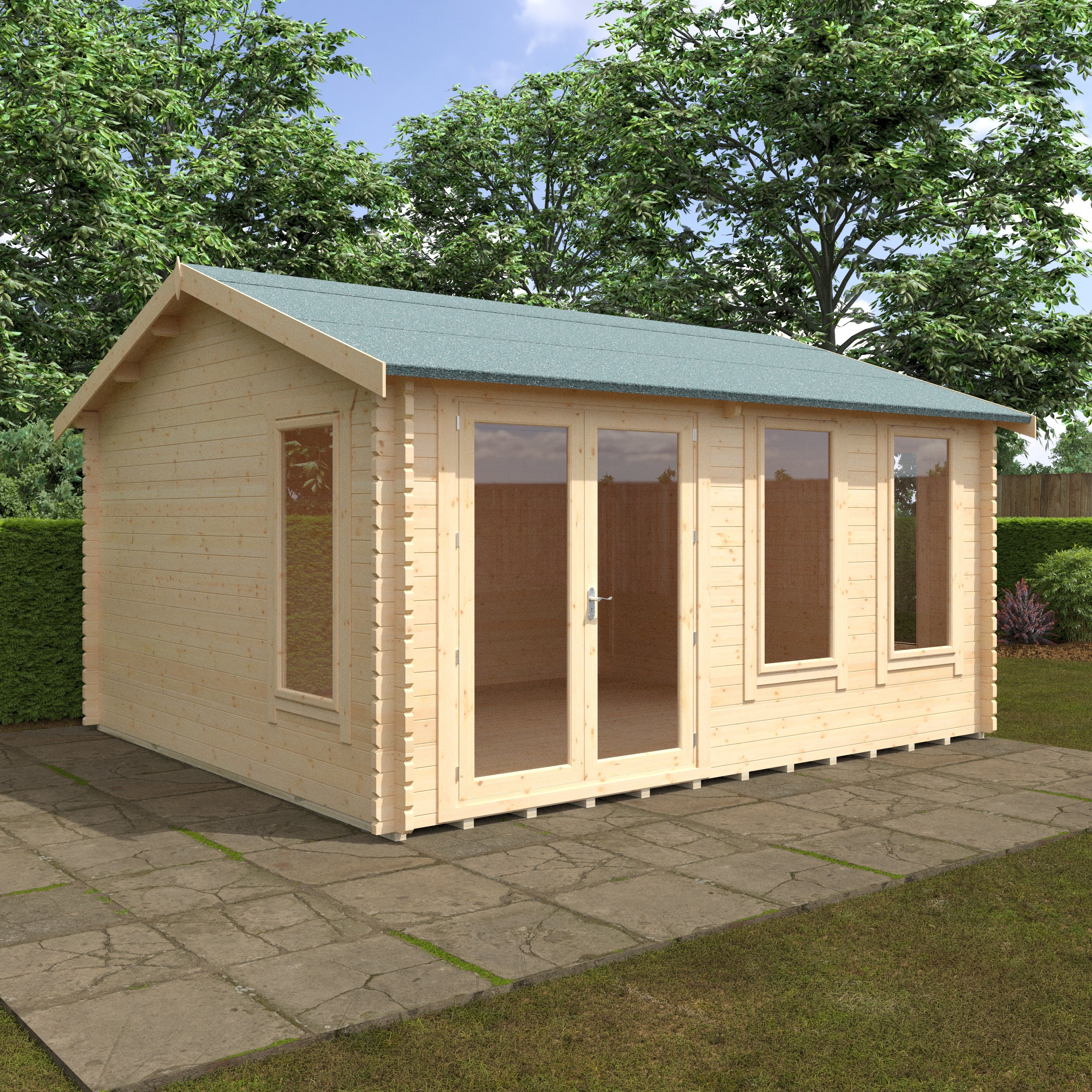 THE SHERBORNE 44mm Log Cabins