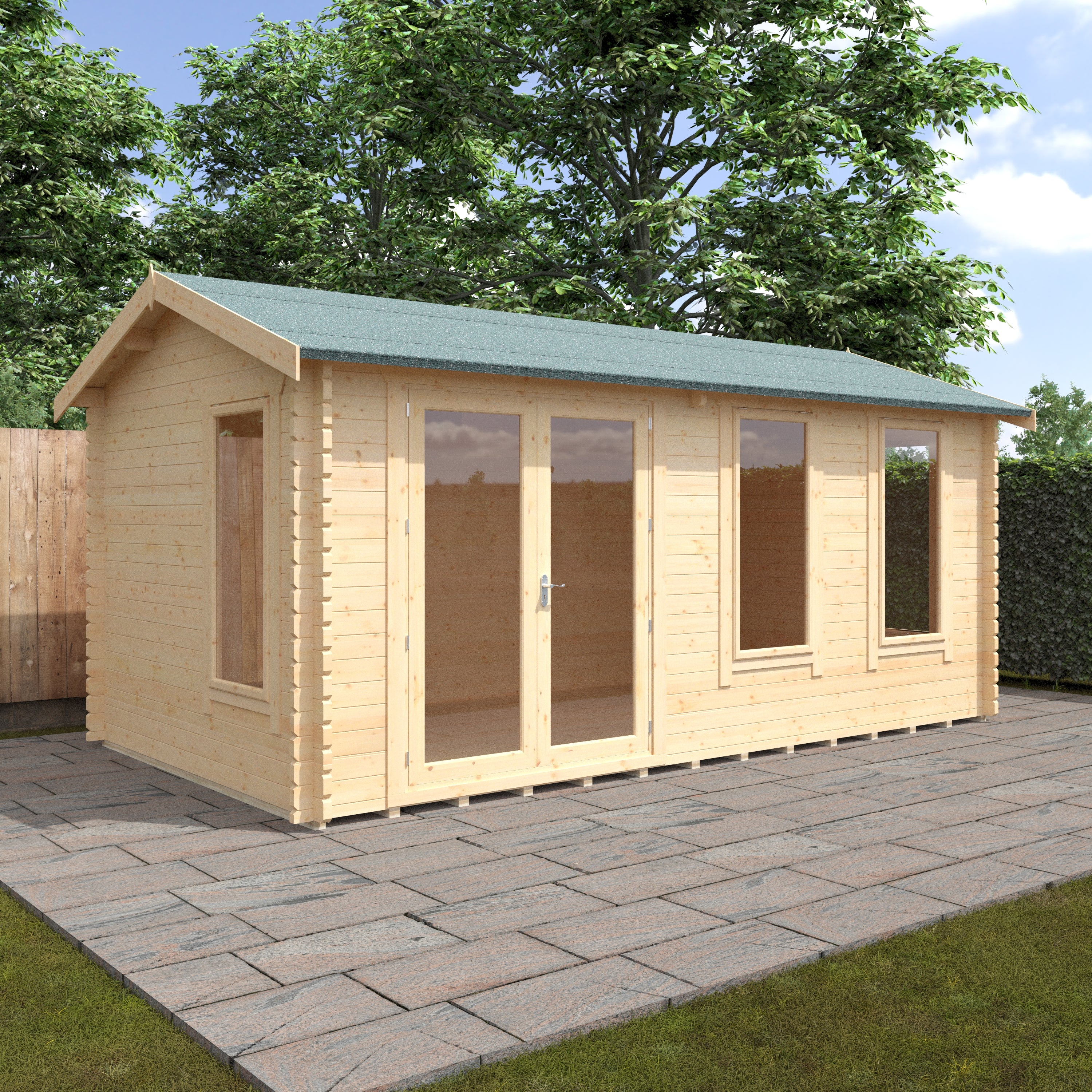 THE SHERBORNE 44mm Log Cabins