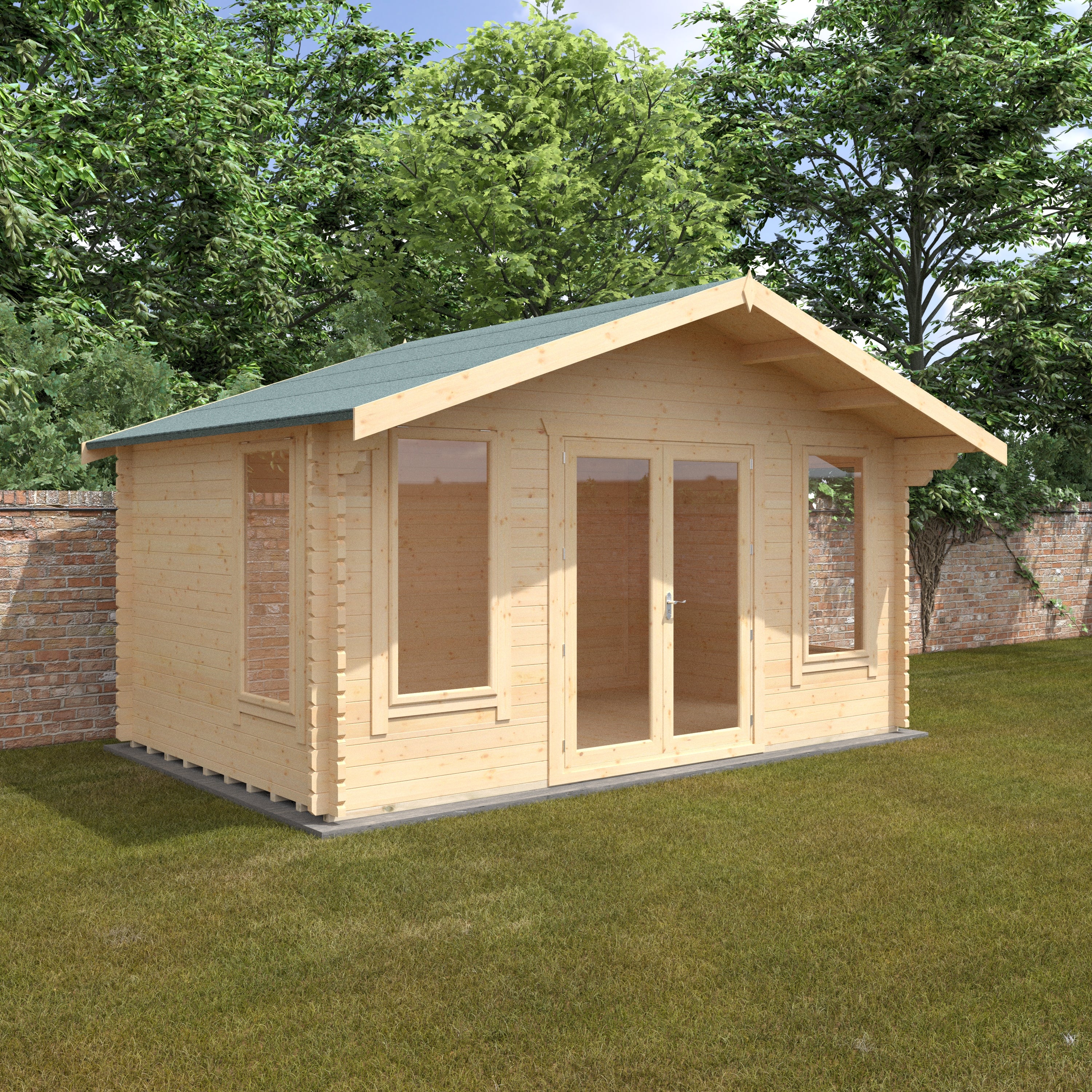THE SUTTON 44mm Log Cabins