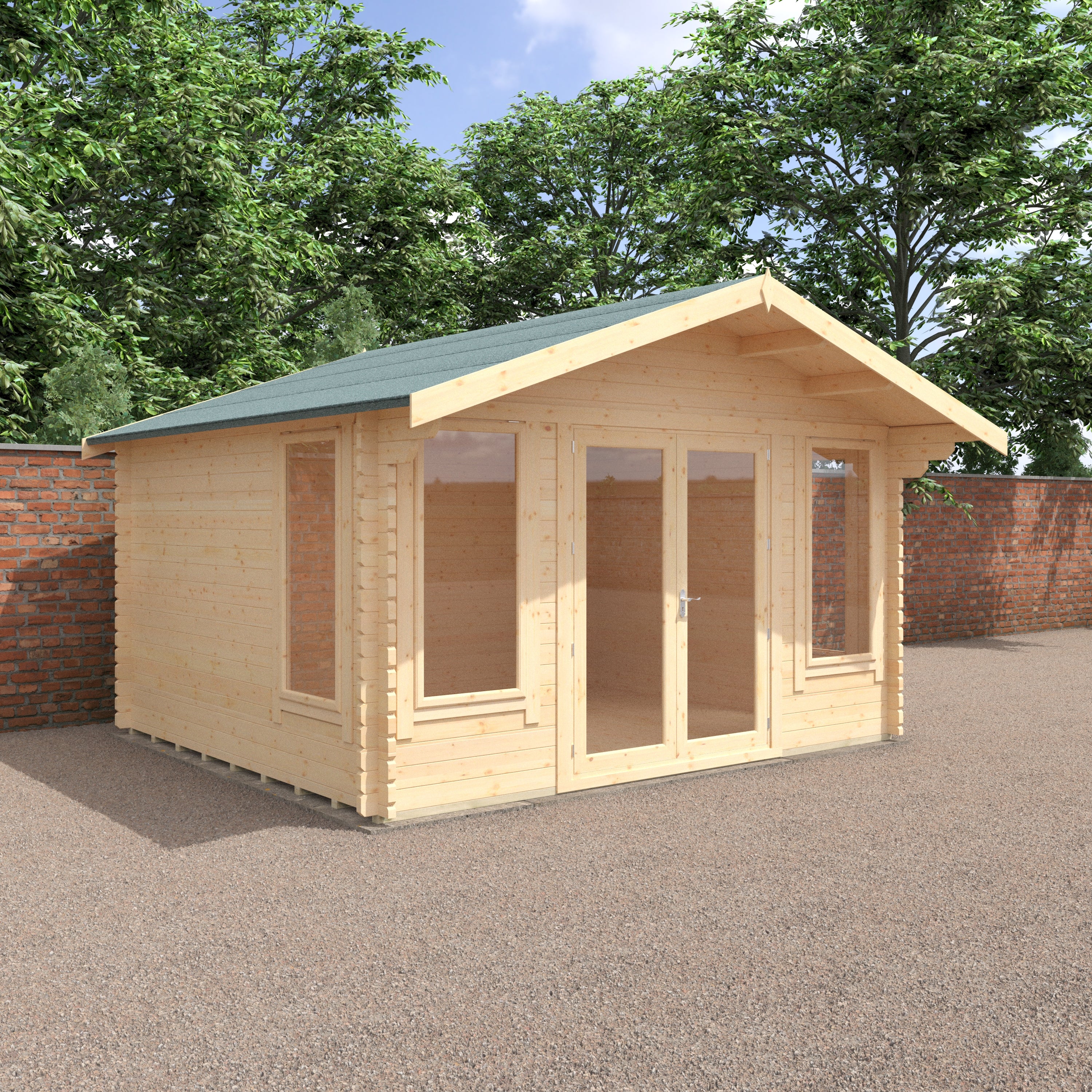 THE SUTTON 44mm Log Cabins