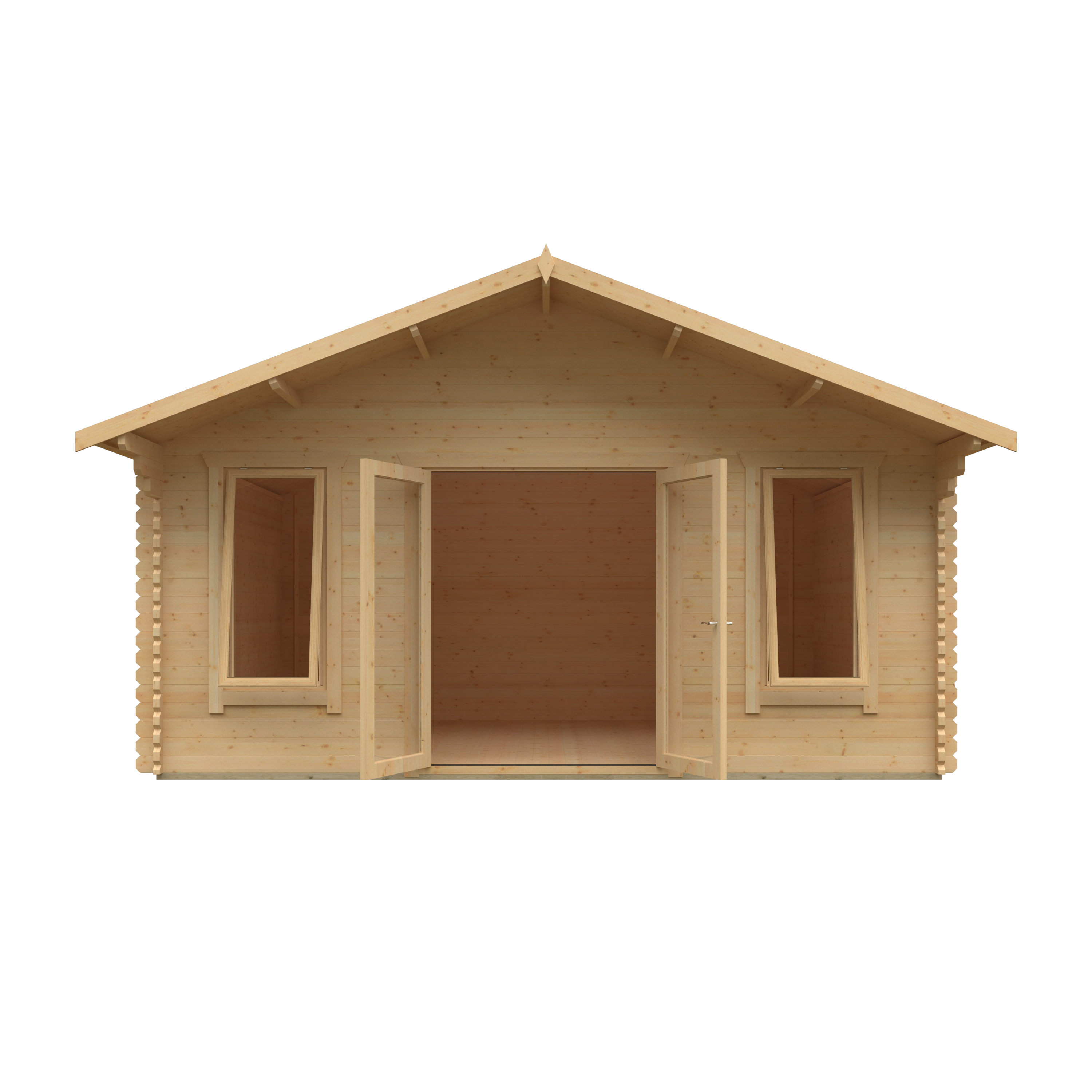 THE SUTTON 44mm Log Cabins