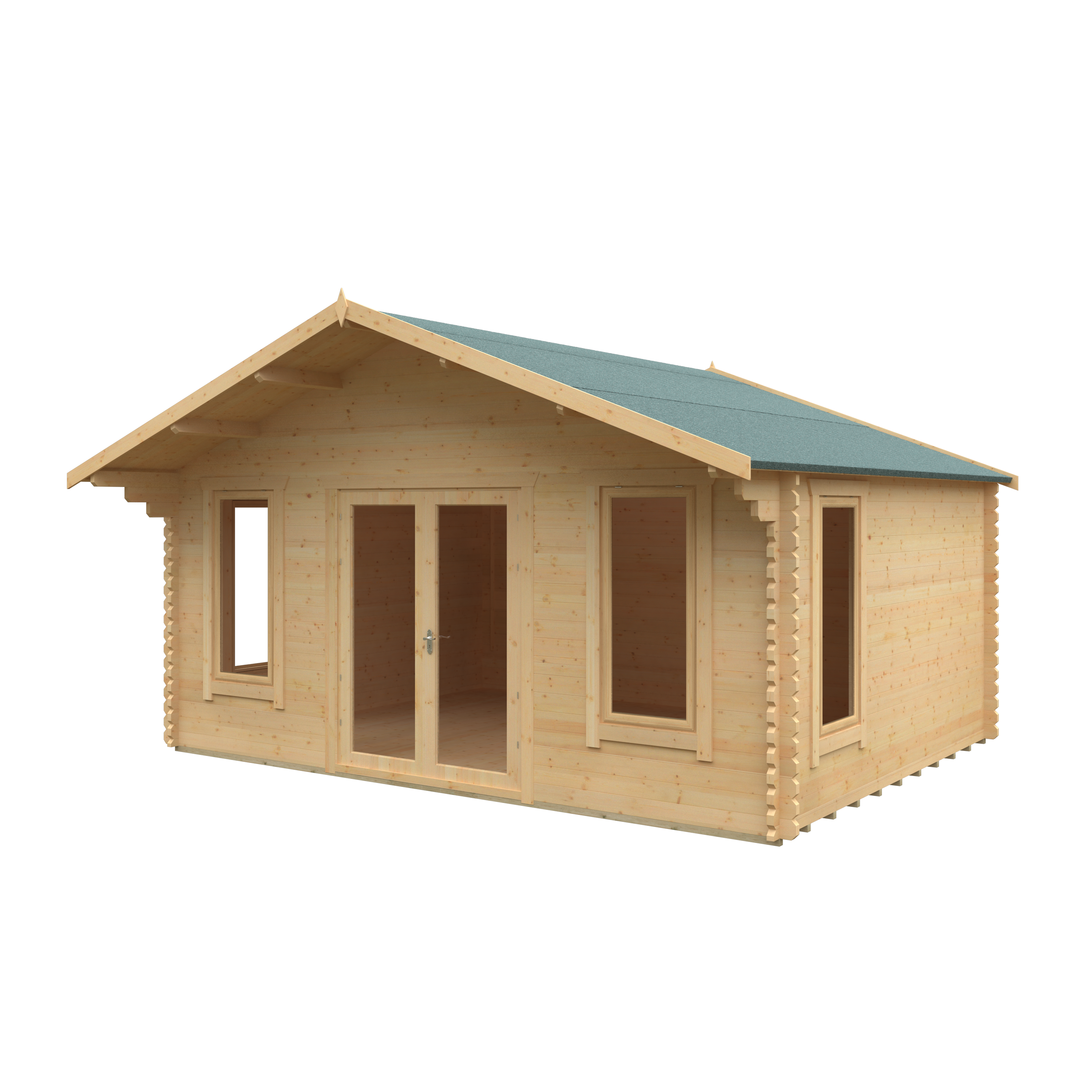 THE SUTTON 44mm Log Cabins