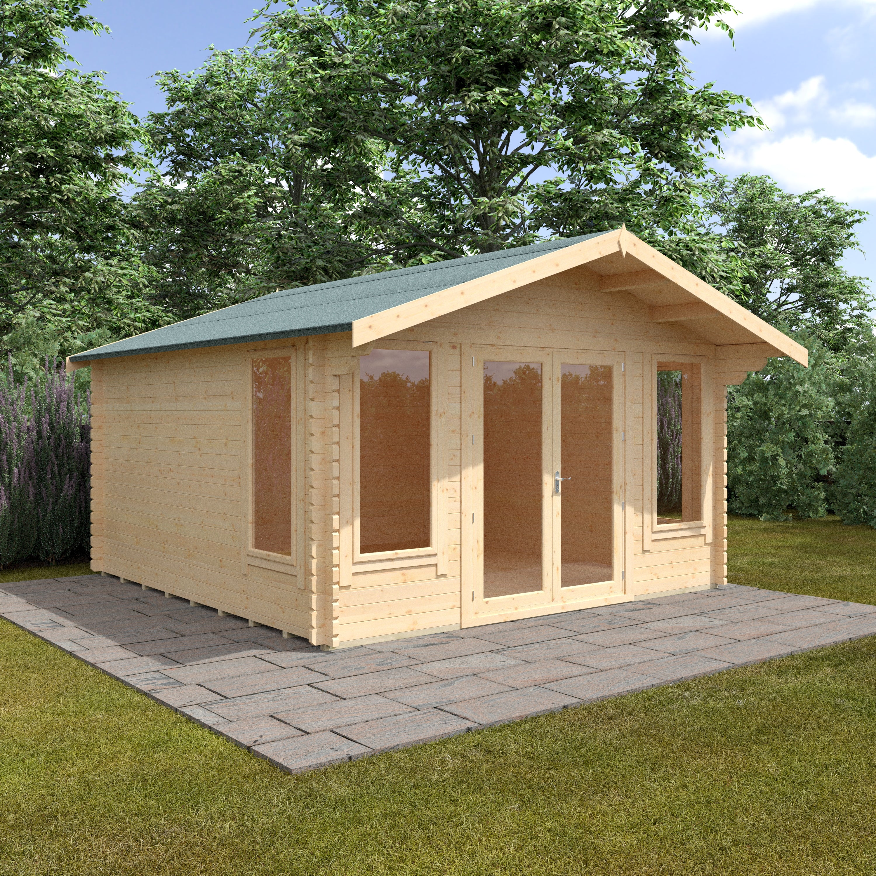 THE SUTTON 44mm Log Cabins