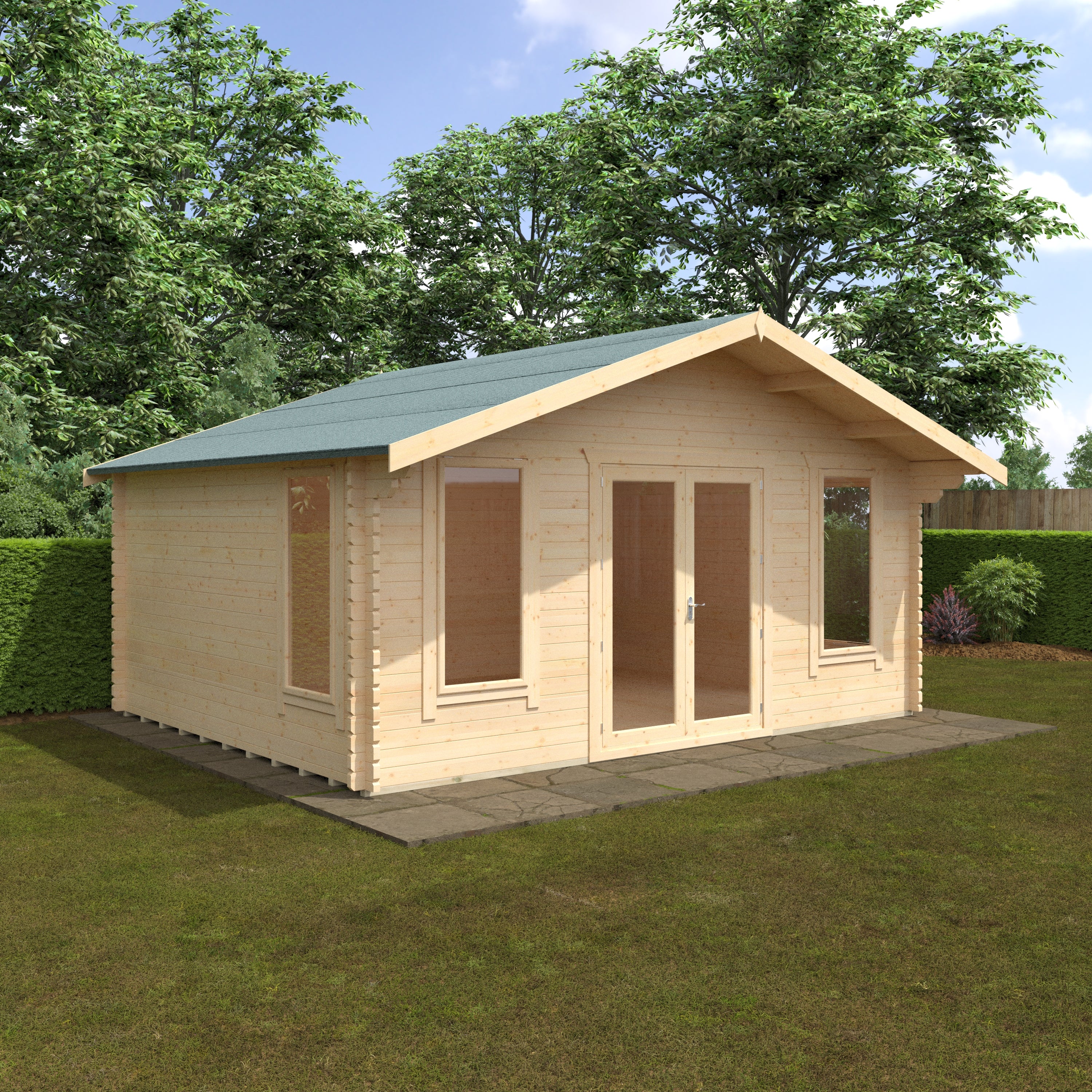 THE SUTTON 44mm Log Cabins