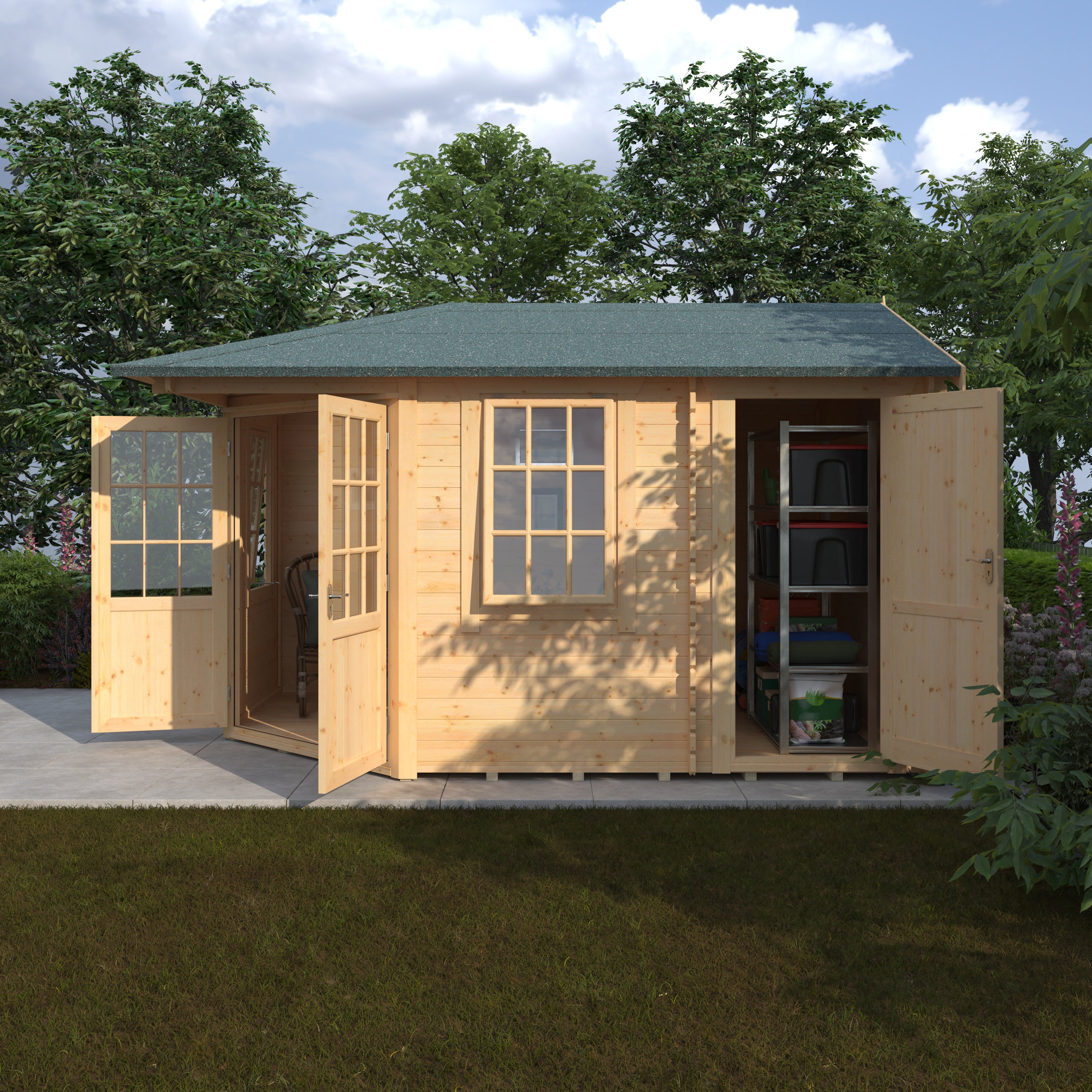 THE VICTORIA 28mm Log Cabin